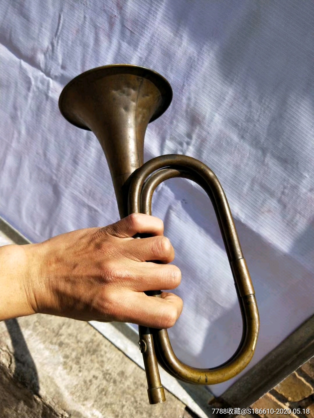 精品老铜冲锋号