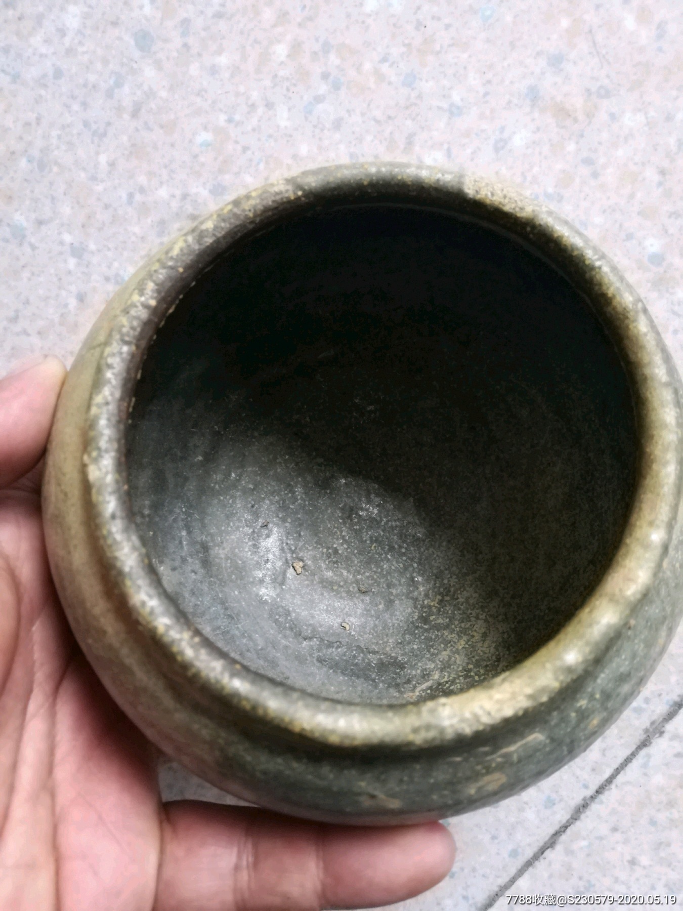 唐代青釉罐