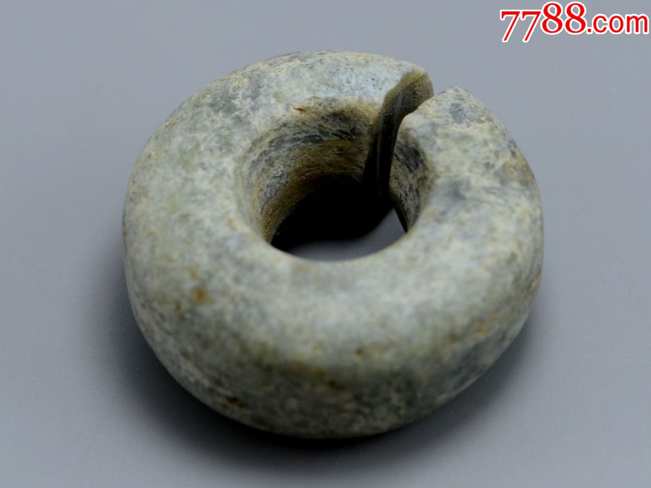北方文化期高古玉玦老玉佩饰