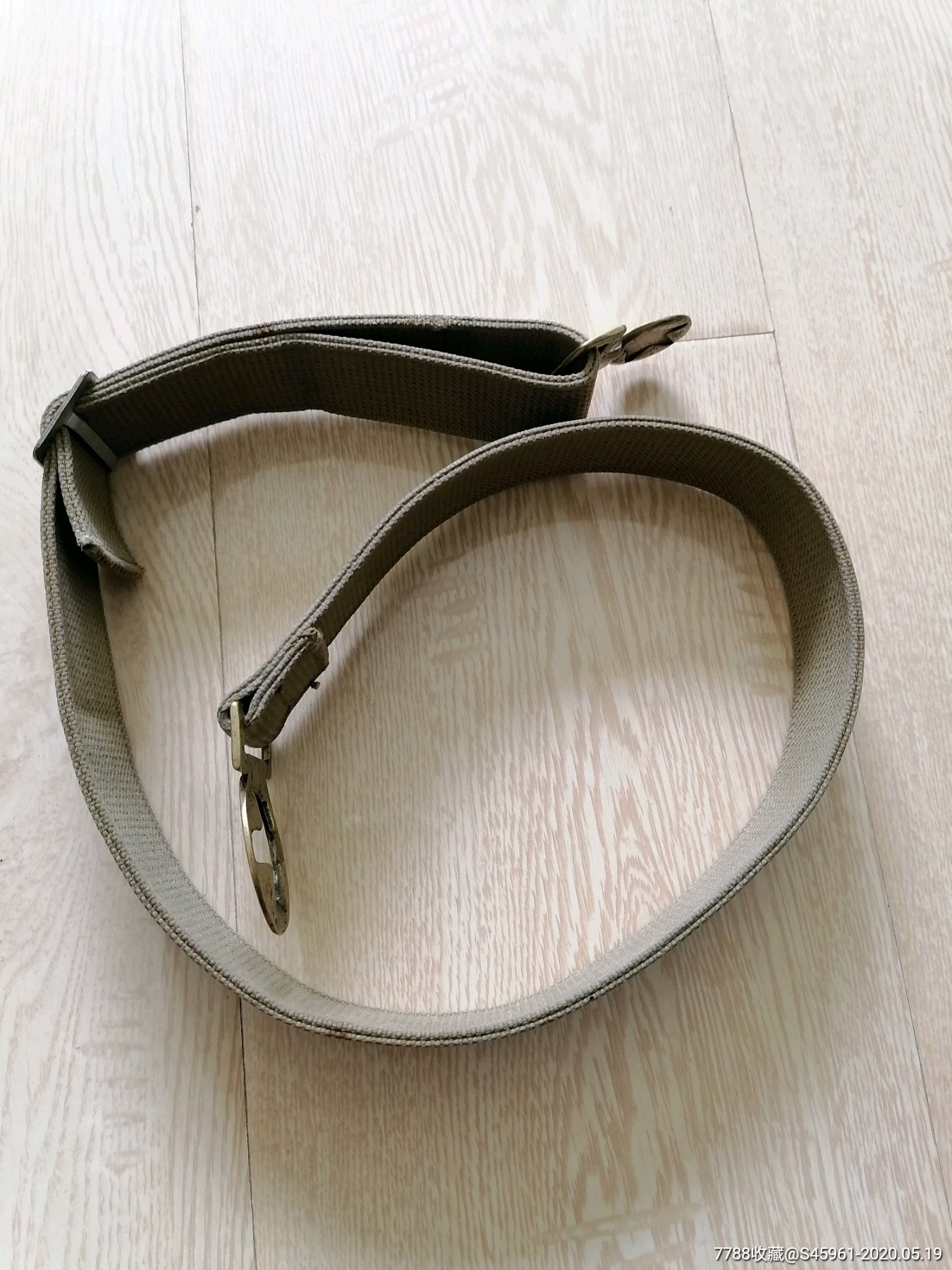50年代帆布腰带,武装带