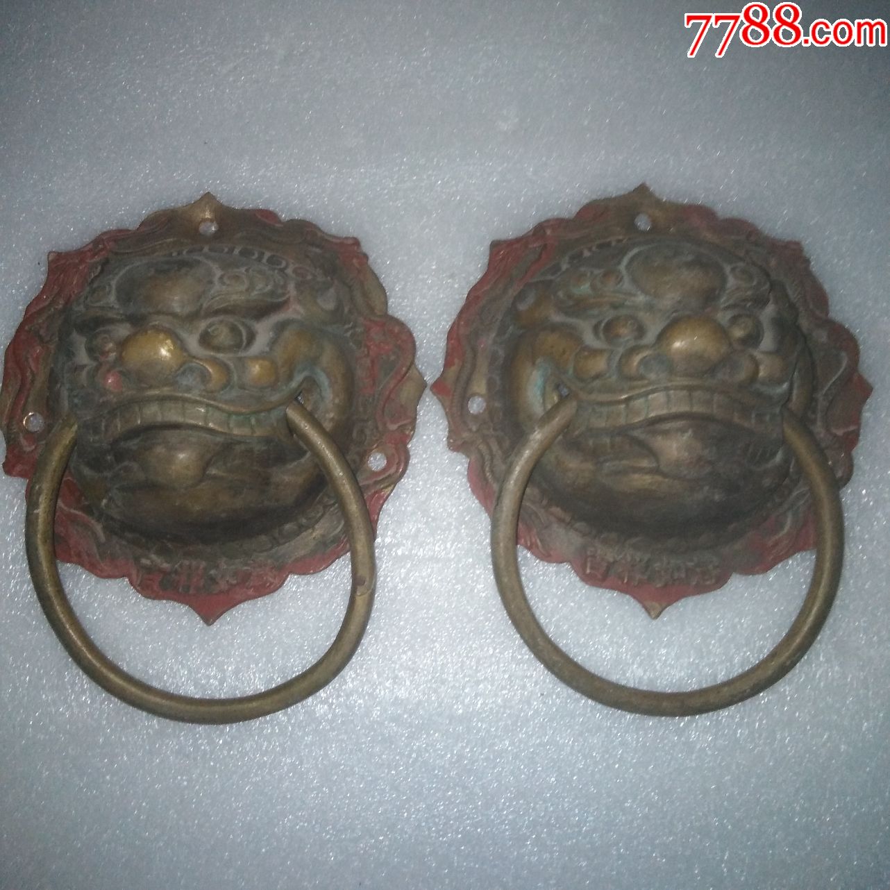 兽首门环一对1