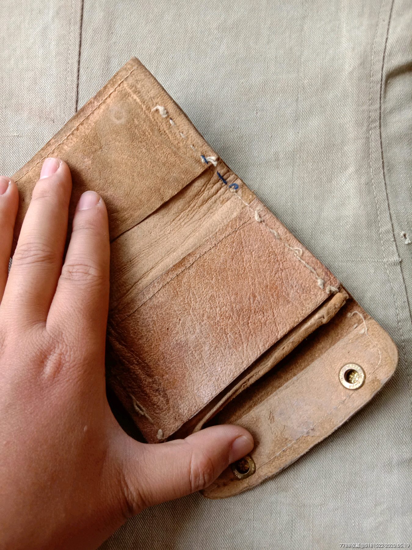 民国时期老皮夹老皮包老钱包