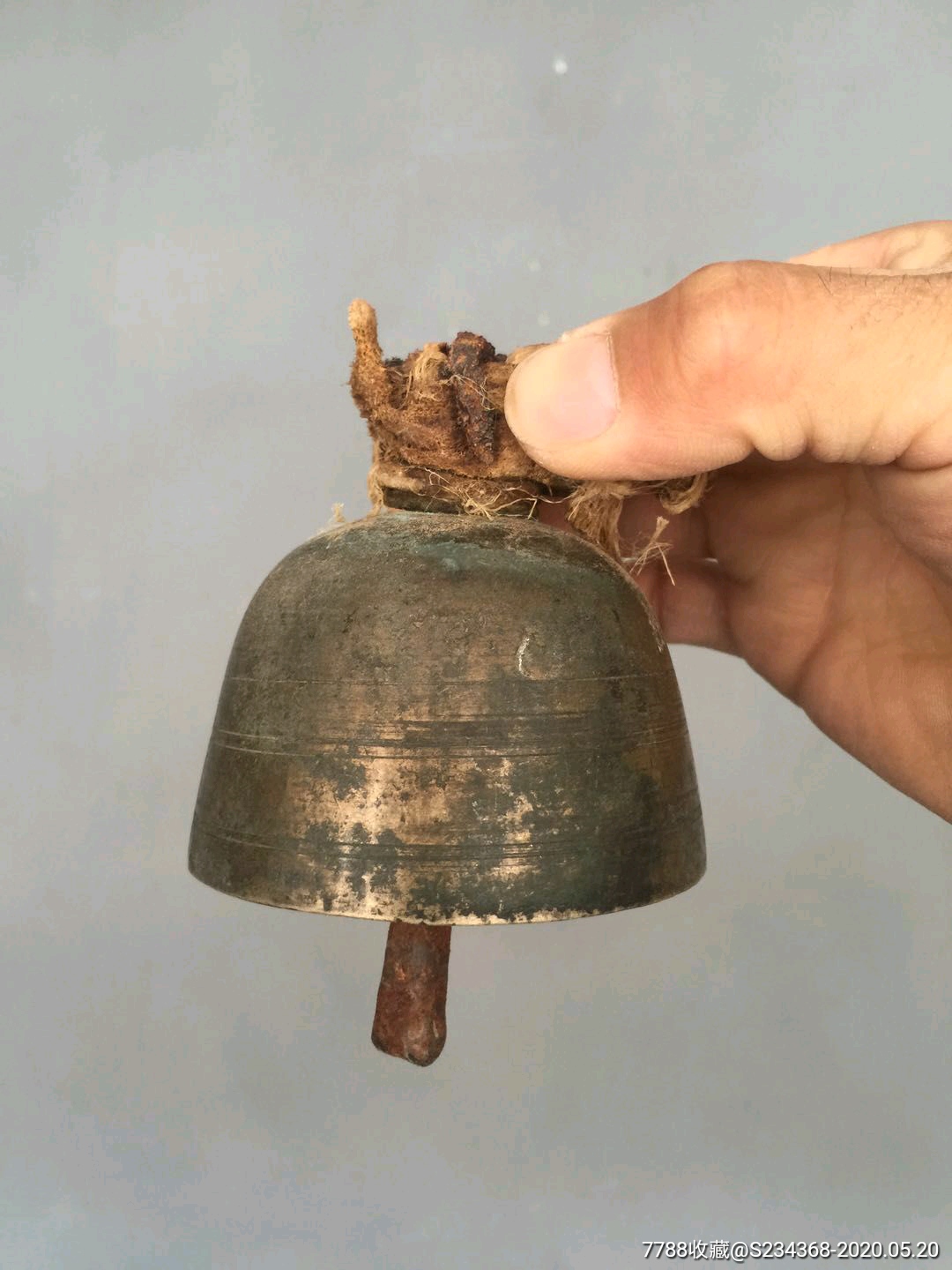 白铜铃铛老古董老铃铛古玩杂项铃铛