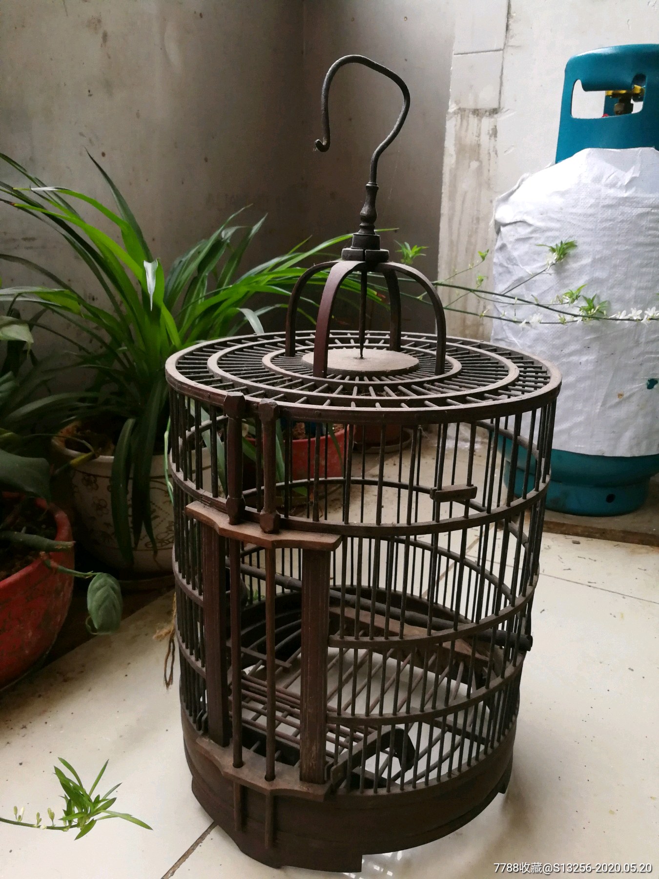 大号鸟笼/清朝/少见!