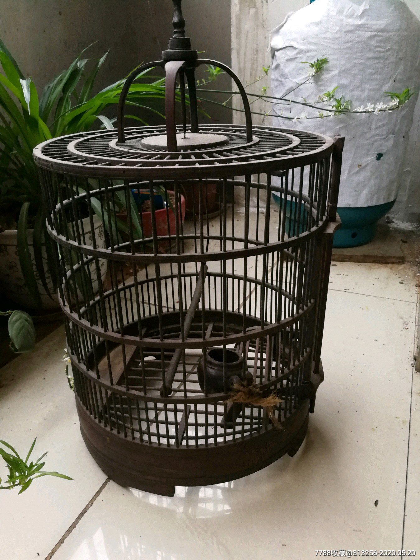 大号鸟笼/清朝/少见!