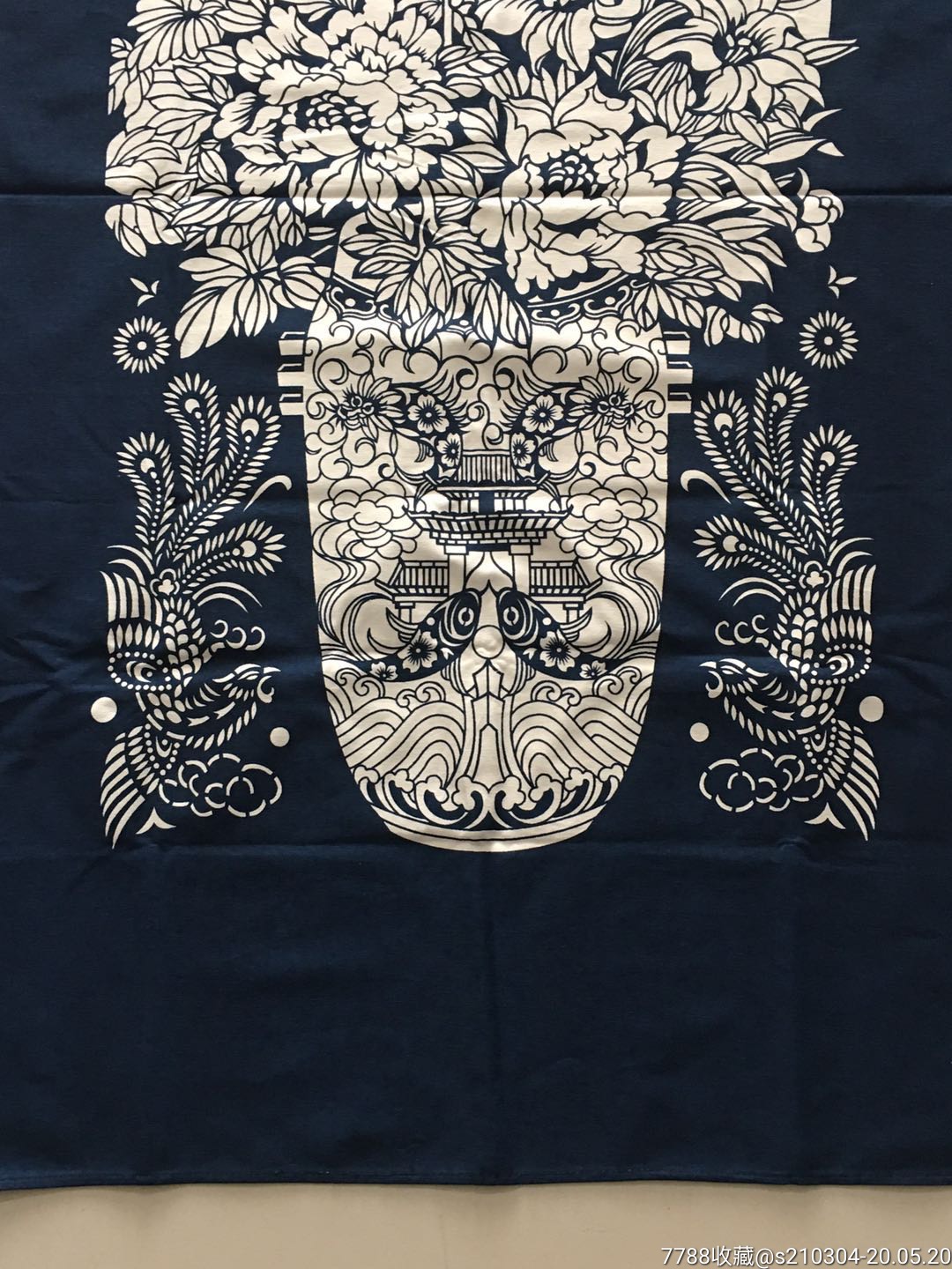 弘扬中华民族传统文化,传承中华民族艺术,纯手工纯棉,纯手工彩印花布