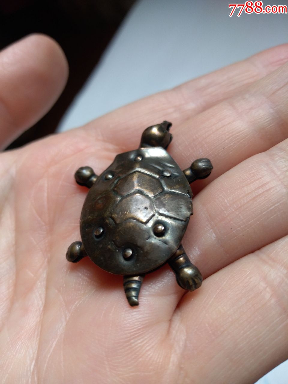 老玩具,八十年代,铜乌龟,点图可放大,点图可放大