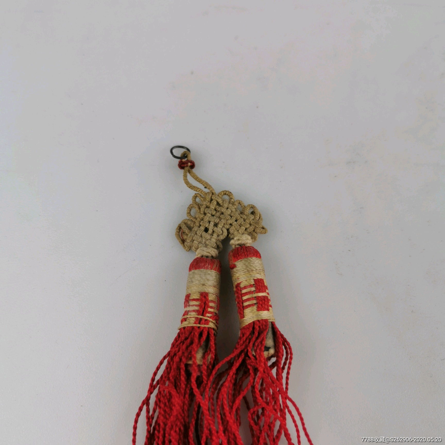 清代线编流苏穗子老刺绣佩饰古玩水烟袋挂饰汉服佩饰老物件收藏品