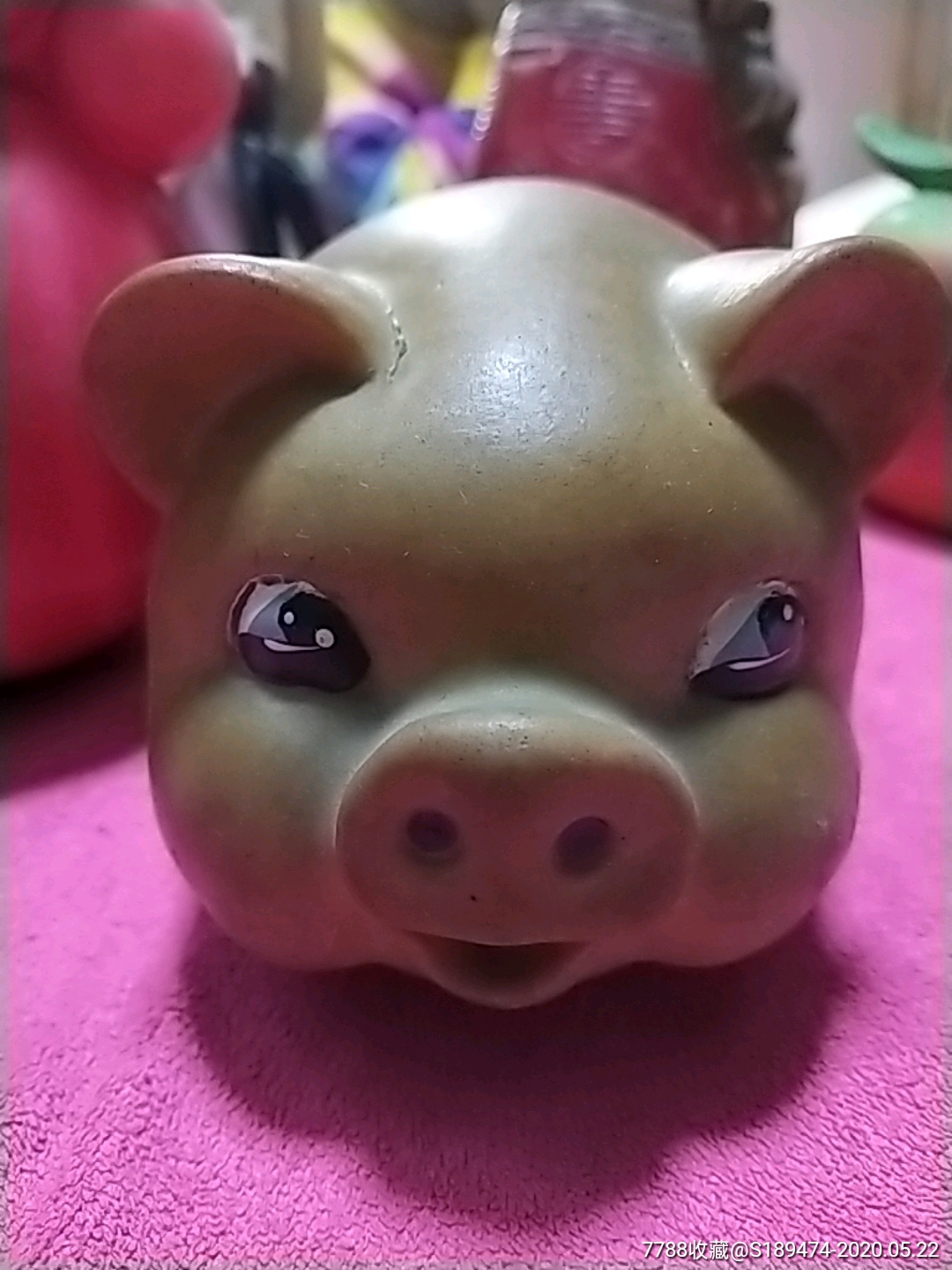 胶皮猪,泥人张/泥塑_第1张_7788泥人张