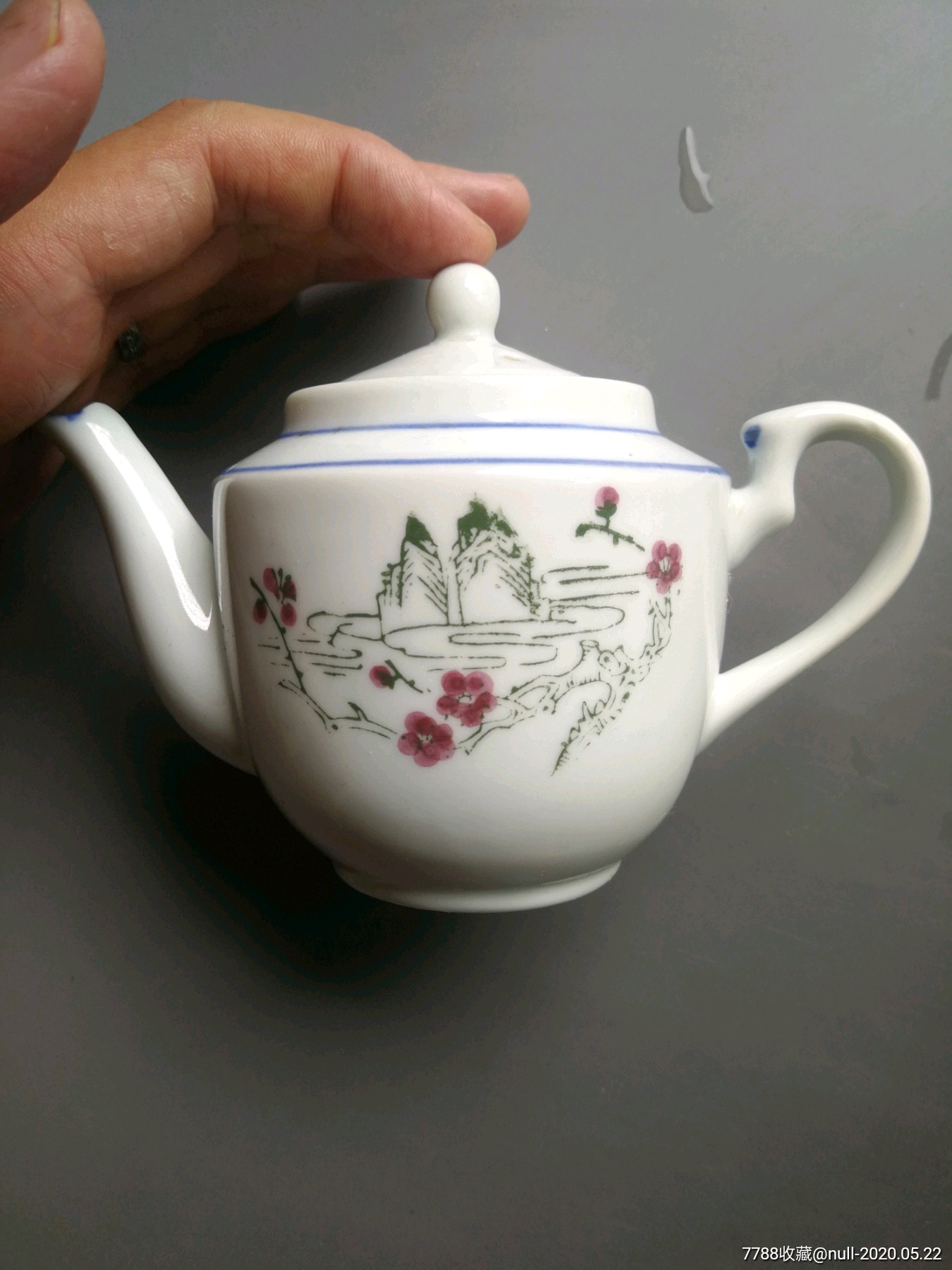 六七十年代醴陵瓷茶壶