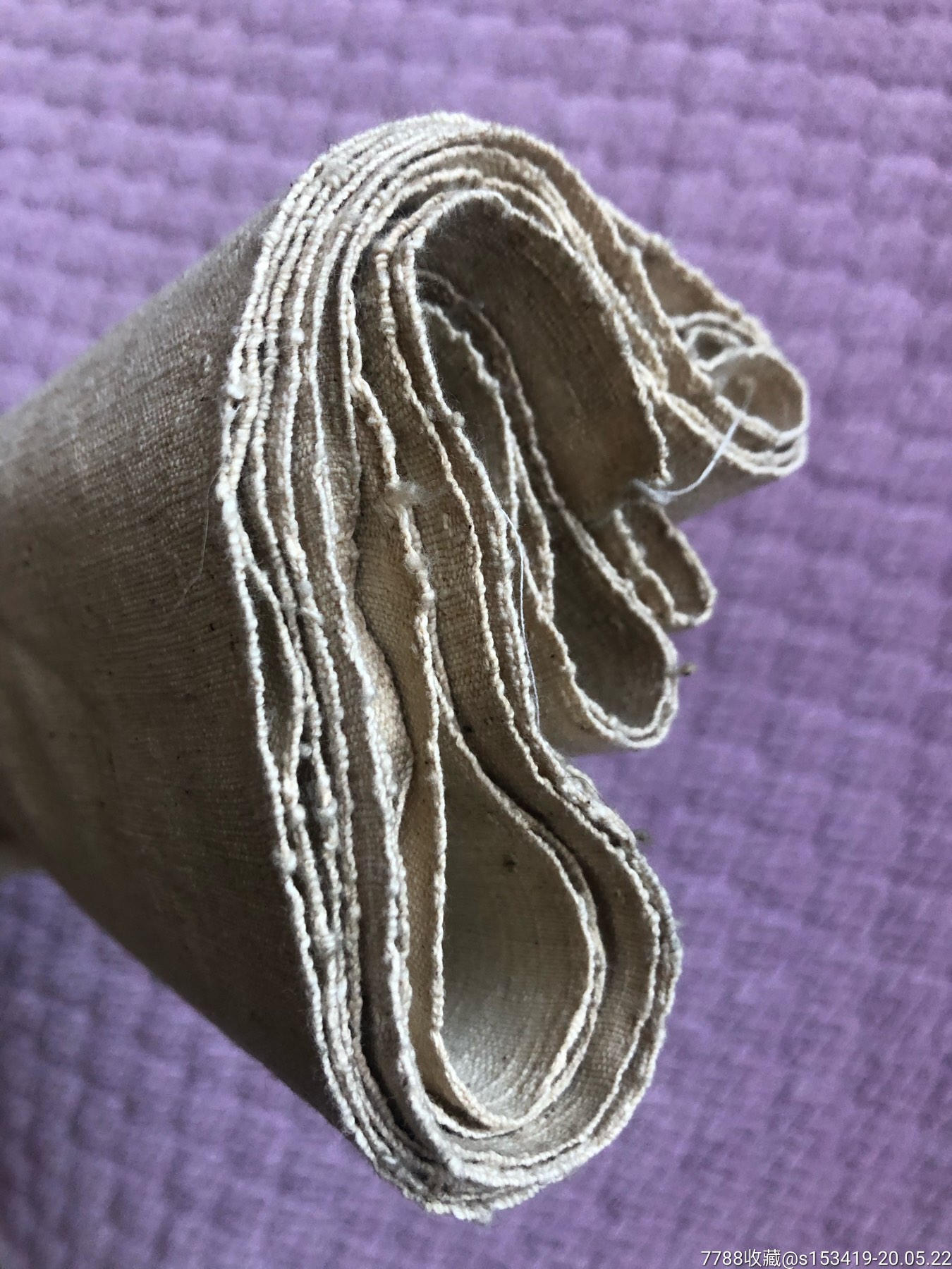 两块手工老粗布包老包邮