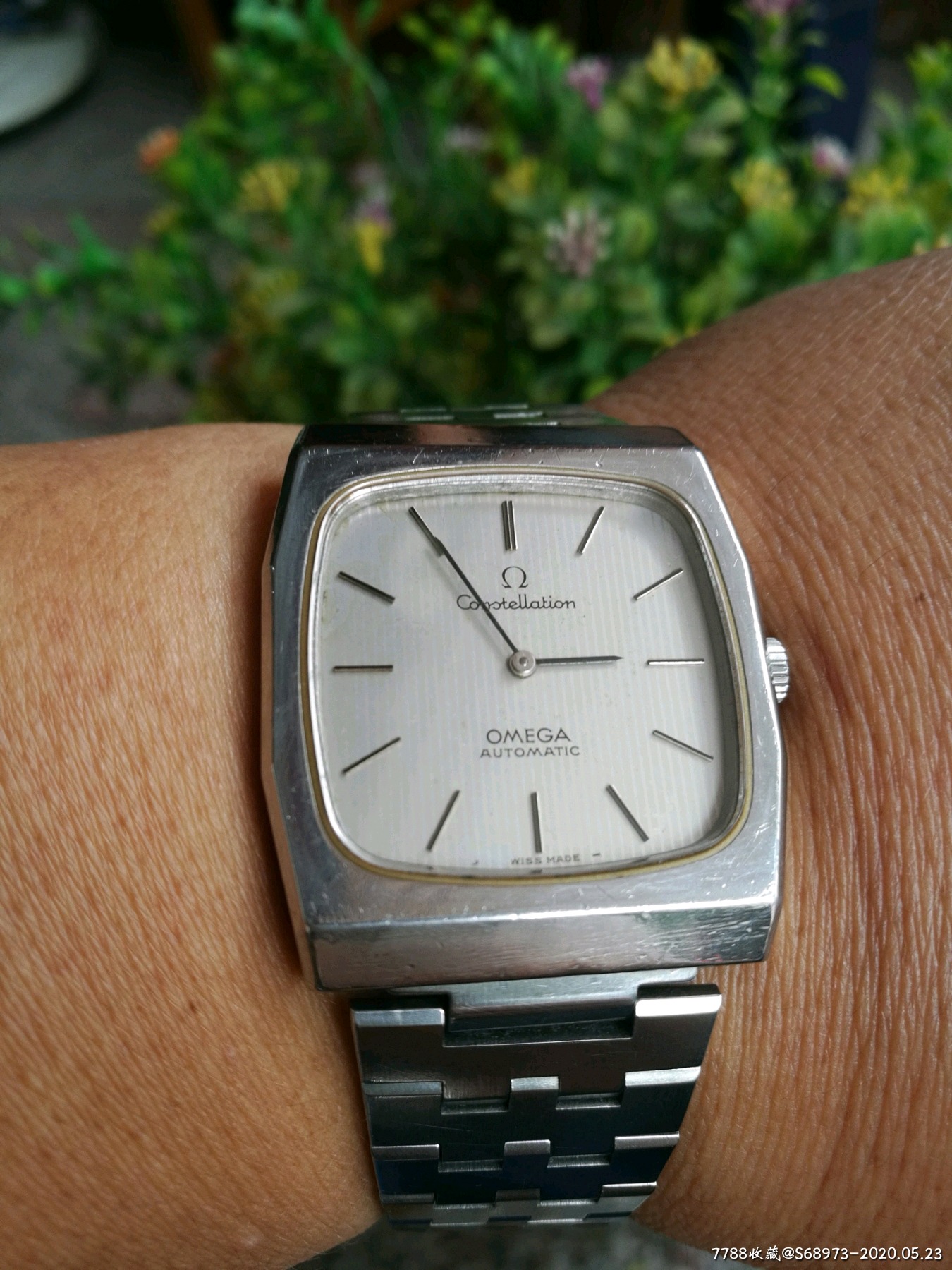 79年纪念款限量款稀少老欧米茄蝴蝶陀711天文台星座自动腕表_手表