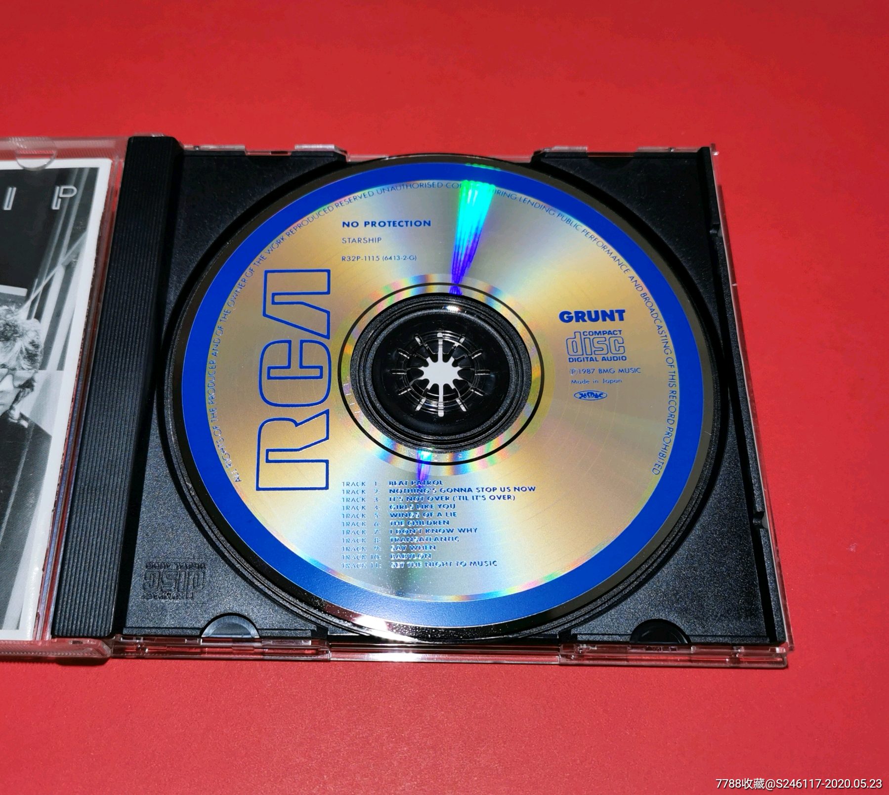 星船乐队starship林子祥敢爱敢做英文原曲首版cd