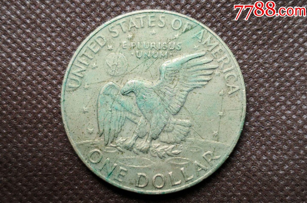 1978年美国壹圆美元人物硬100美分1元美元美金含银圆银币钱币v58