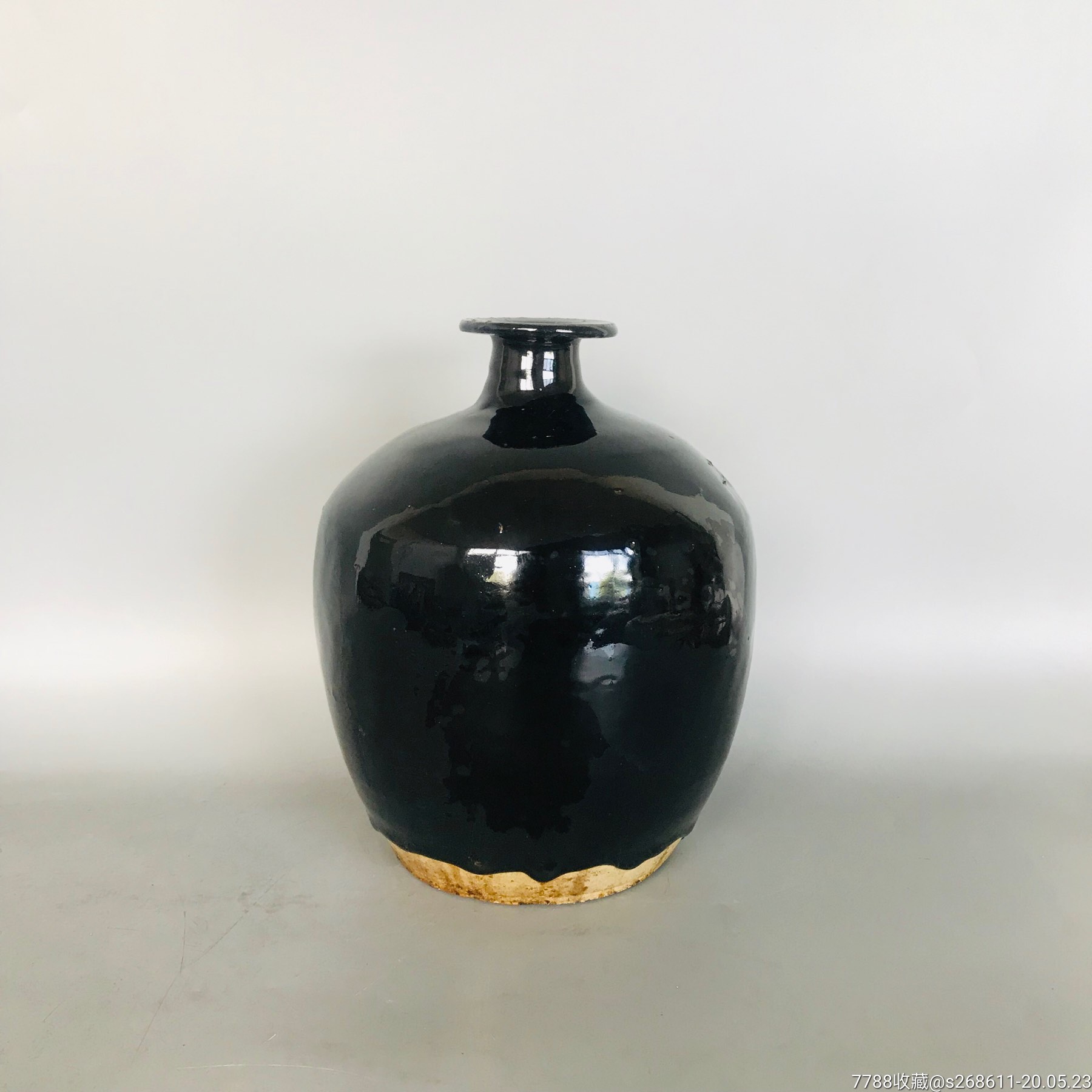 宋代黑釉瓶-价格:1680元-se73221023-黑瓷/天目瓷-零售-7788收藏
