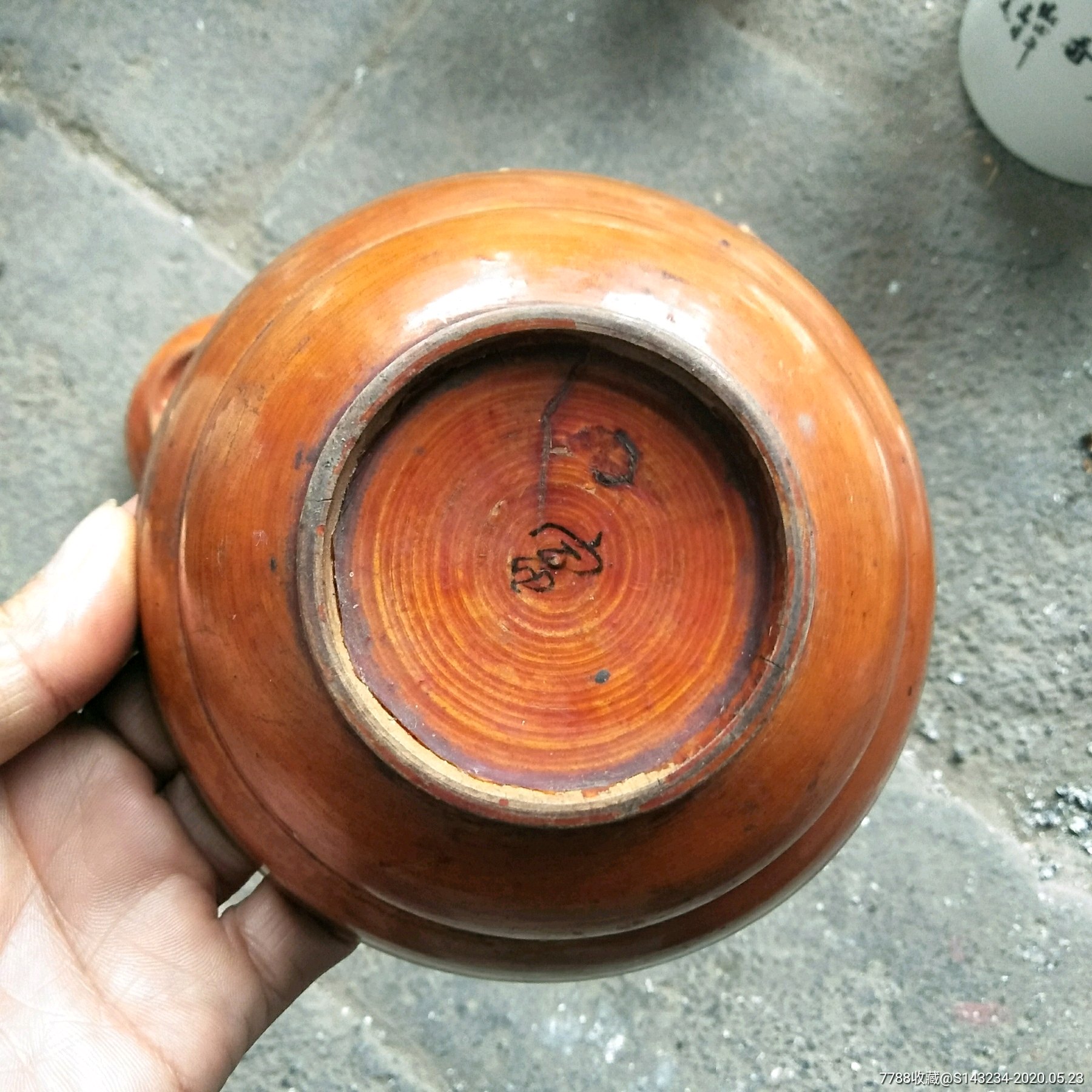 民国时期木碗两个