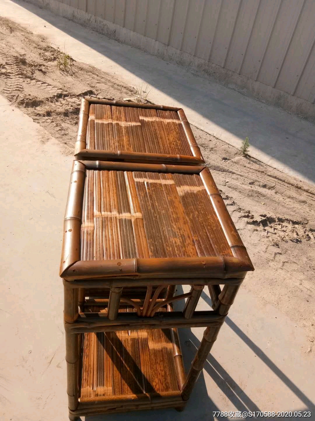 花班竹花架一对