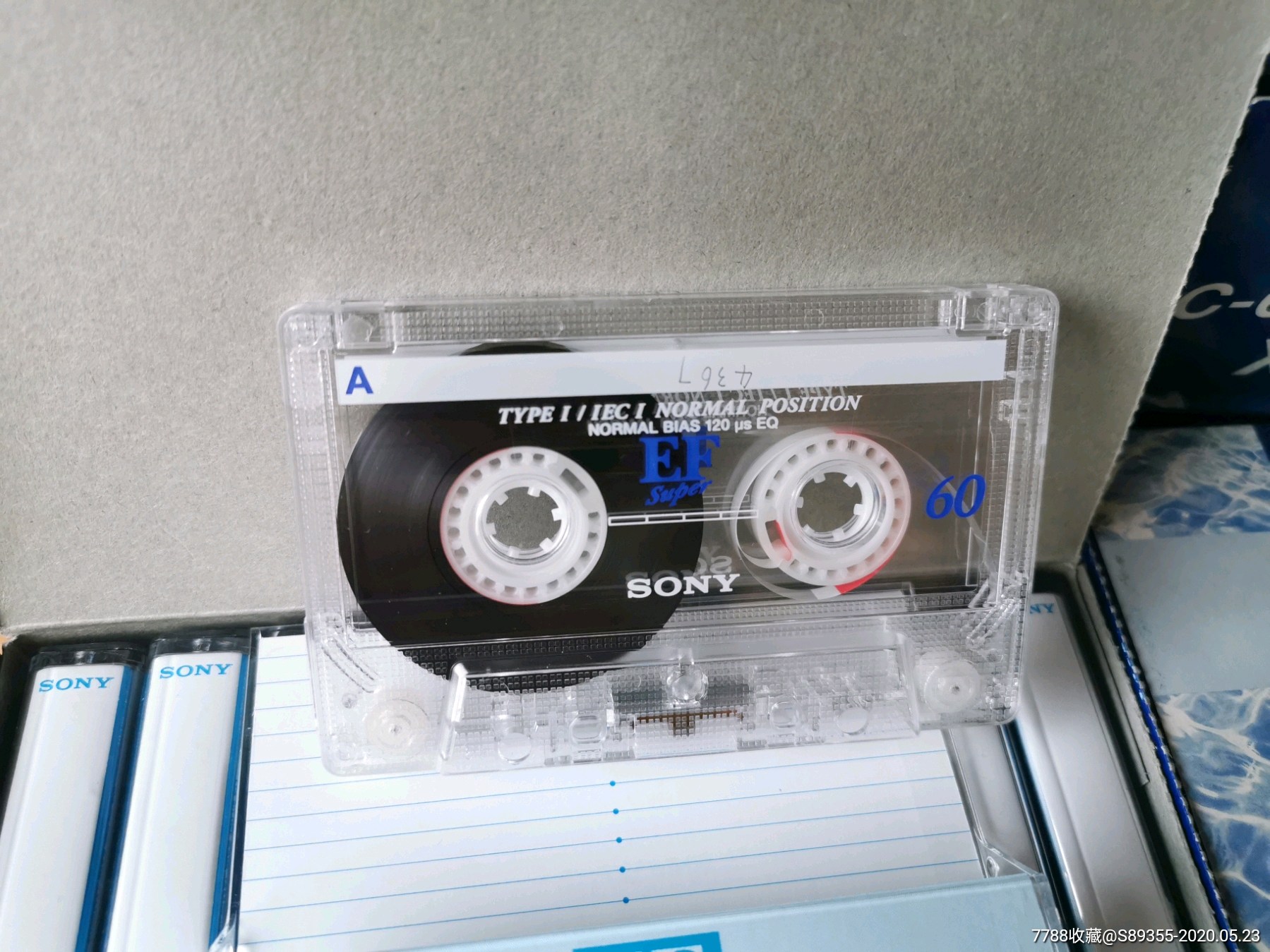 sony索尼录音磁带ef60卡带(单盘价)
