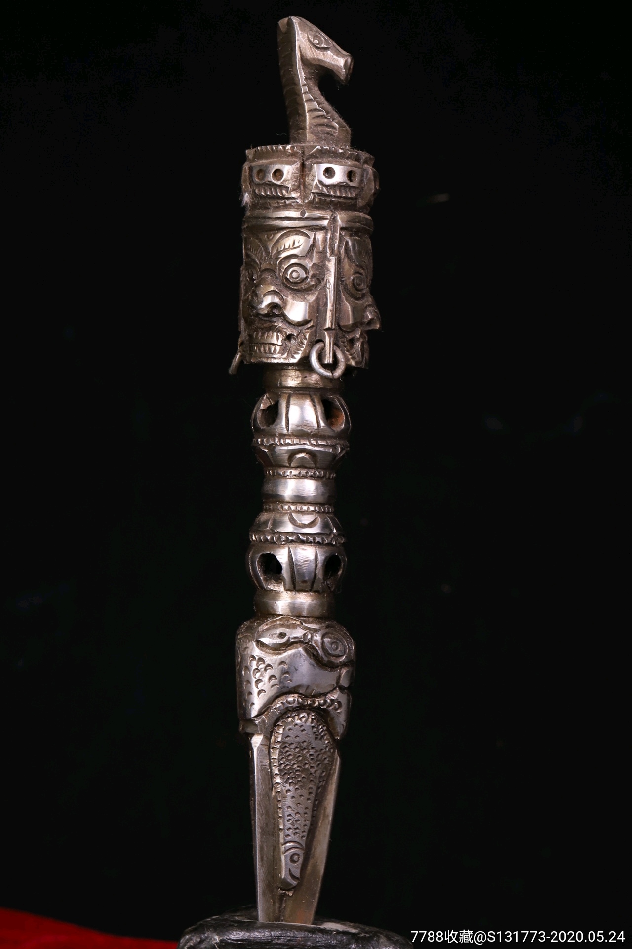 古代兵器铁杵图片