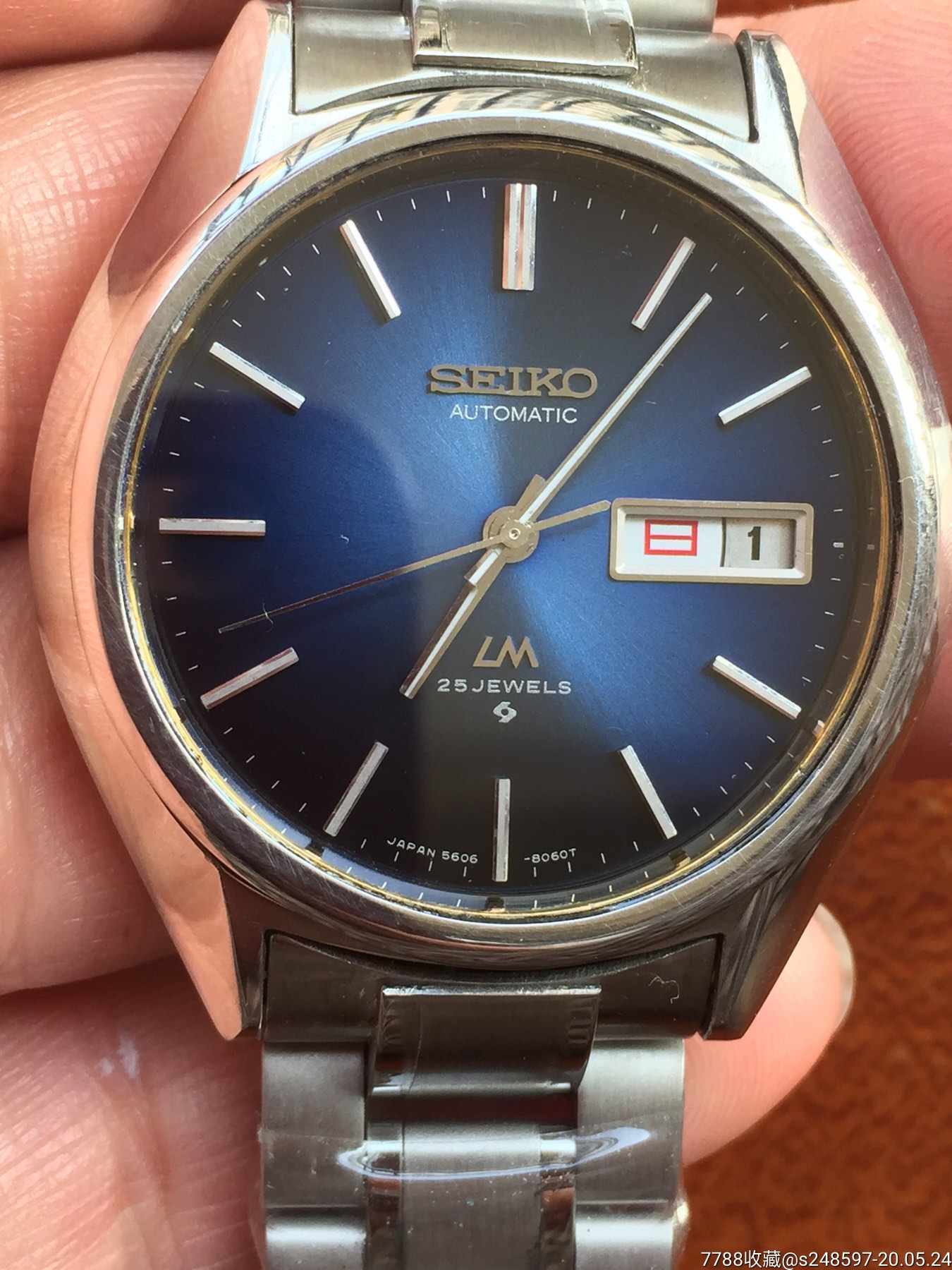 精品精工机械表lm