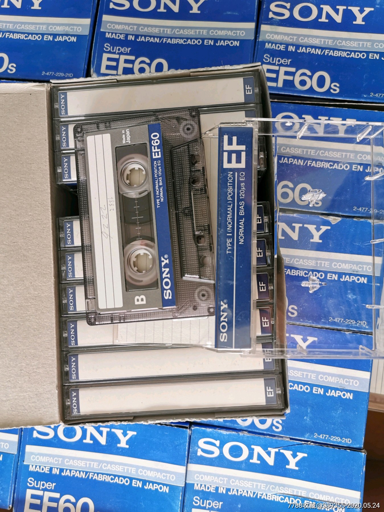sony索尼ef60录音磁带卡带(单盘价)