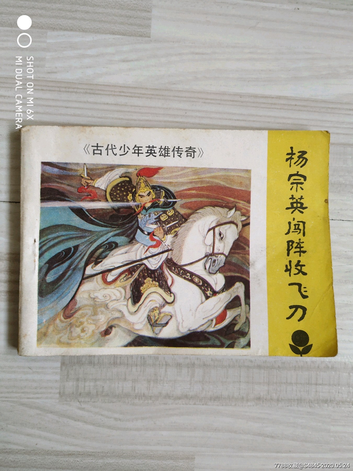 杨宗英闯阵收飞刀