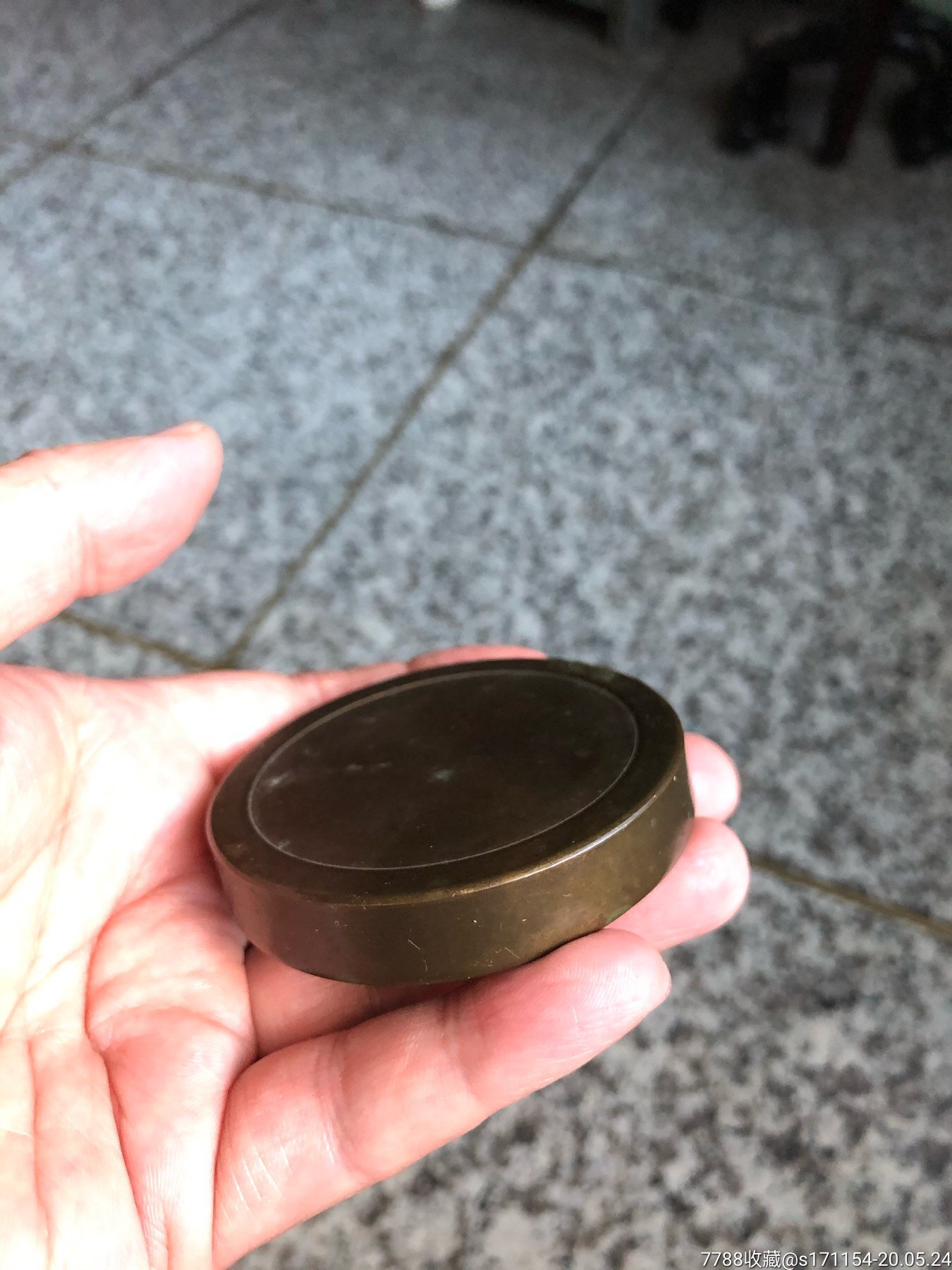 铜盖子老铜盖老玻璃瓶铜盖