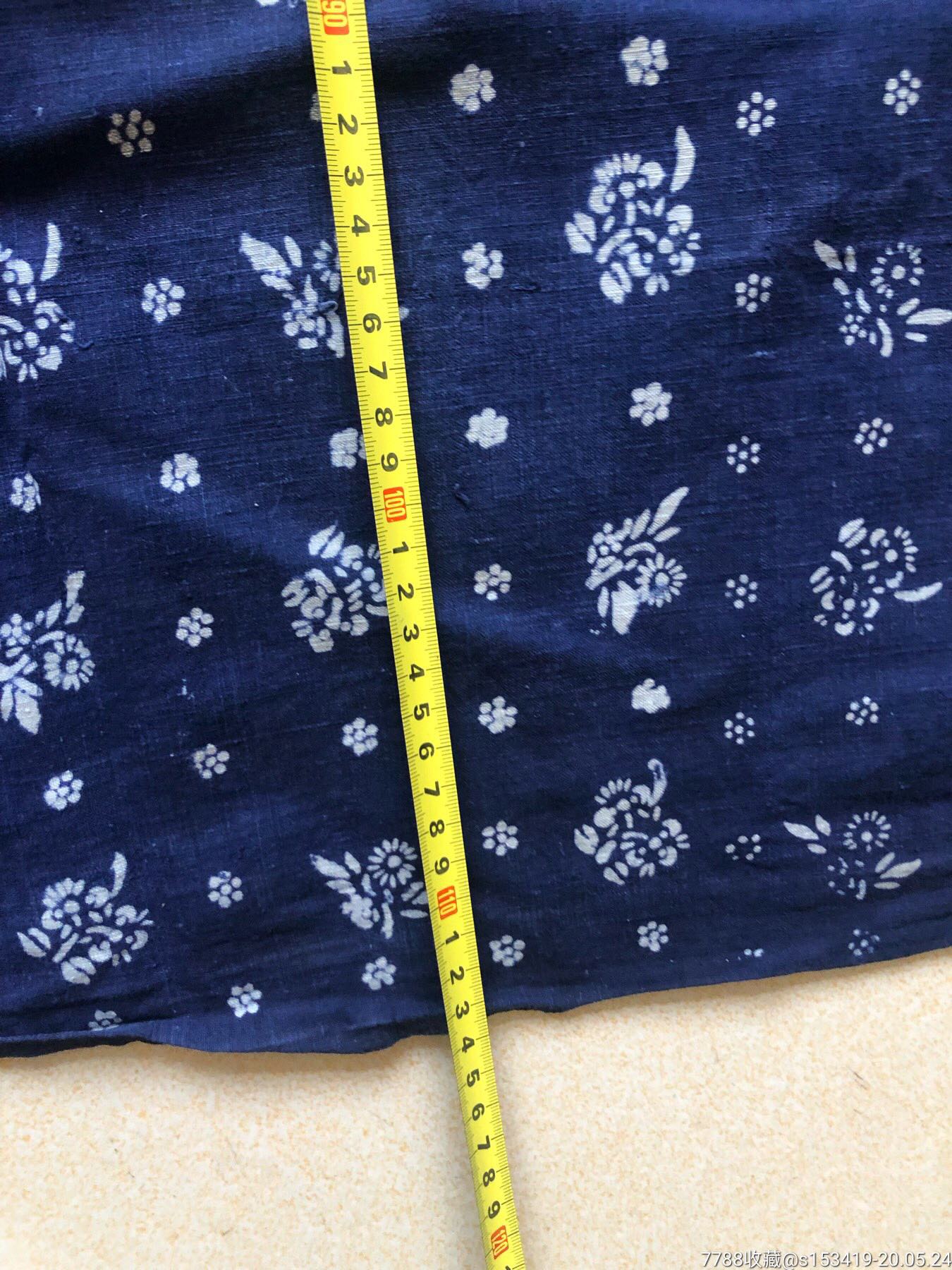 民俗印花蓝布包袱民俗老物件包老包邮