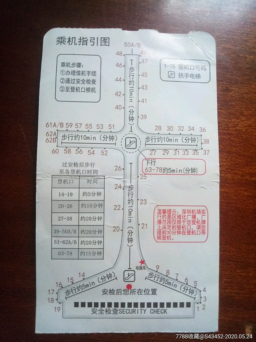 深圳机场登机口位置图图片