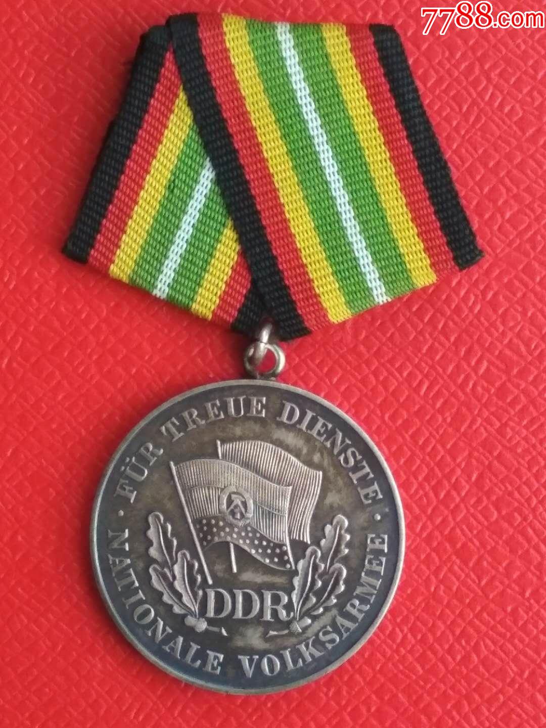 东德人民军银级圆满服役奖章,4