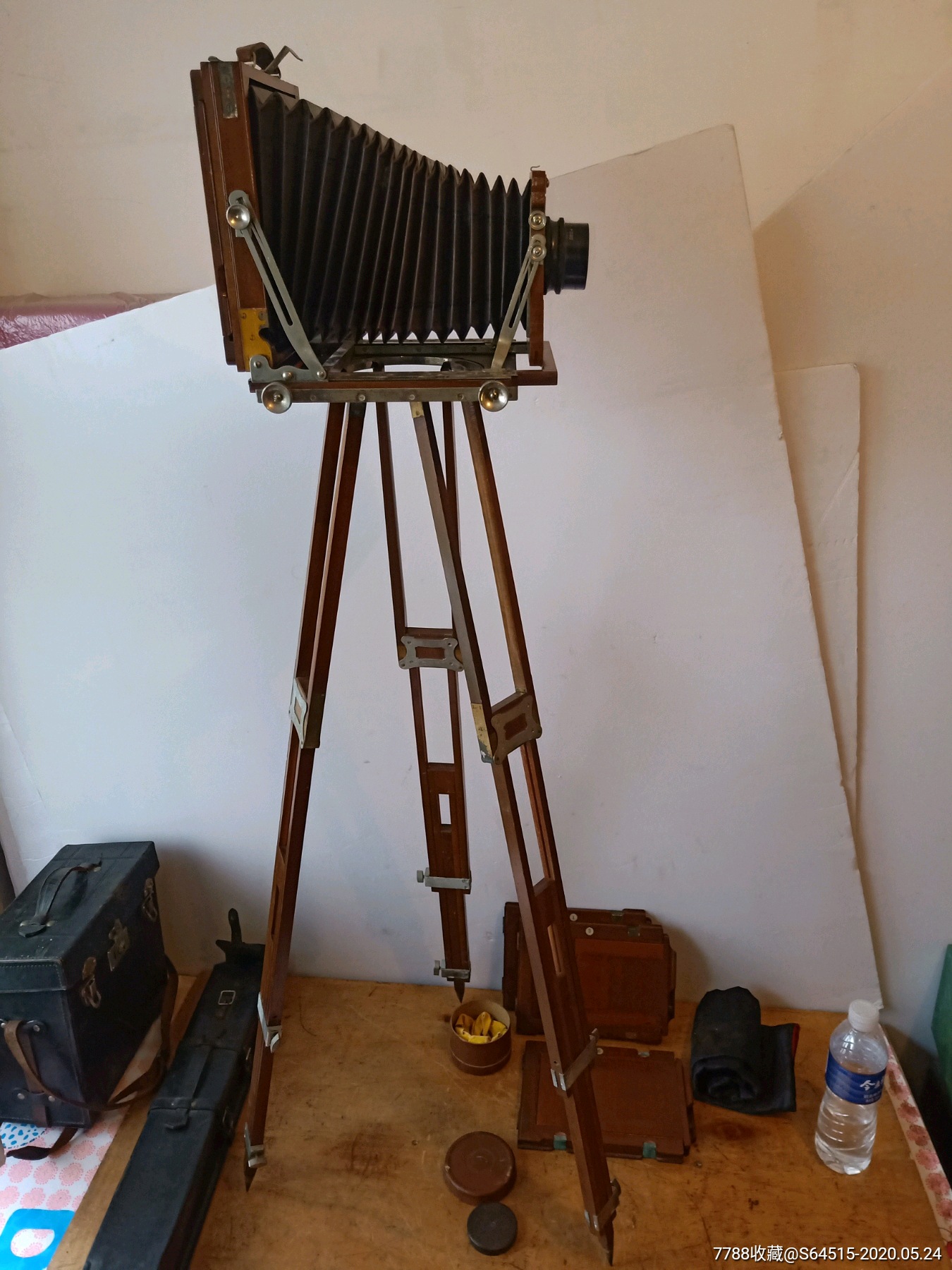 民国时期满洲时期,日本产,感谢号.方箱外拍机照相机