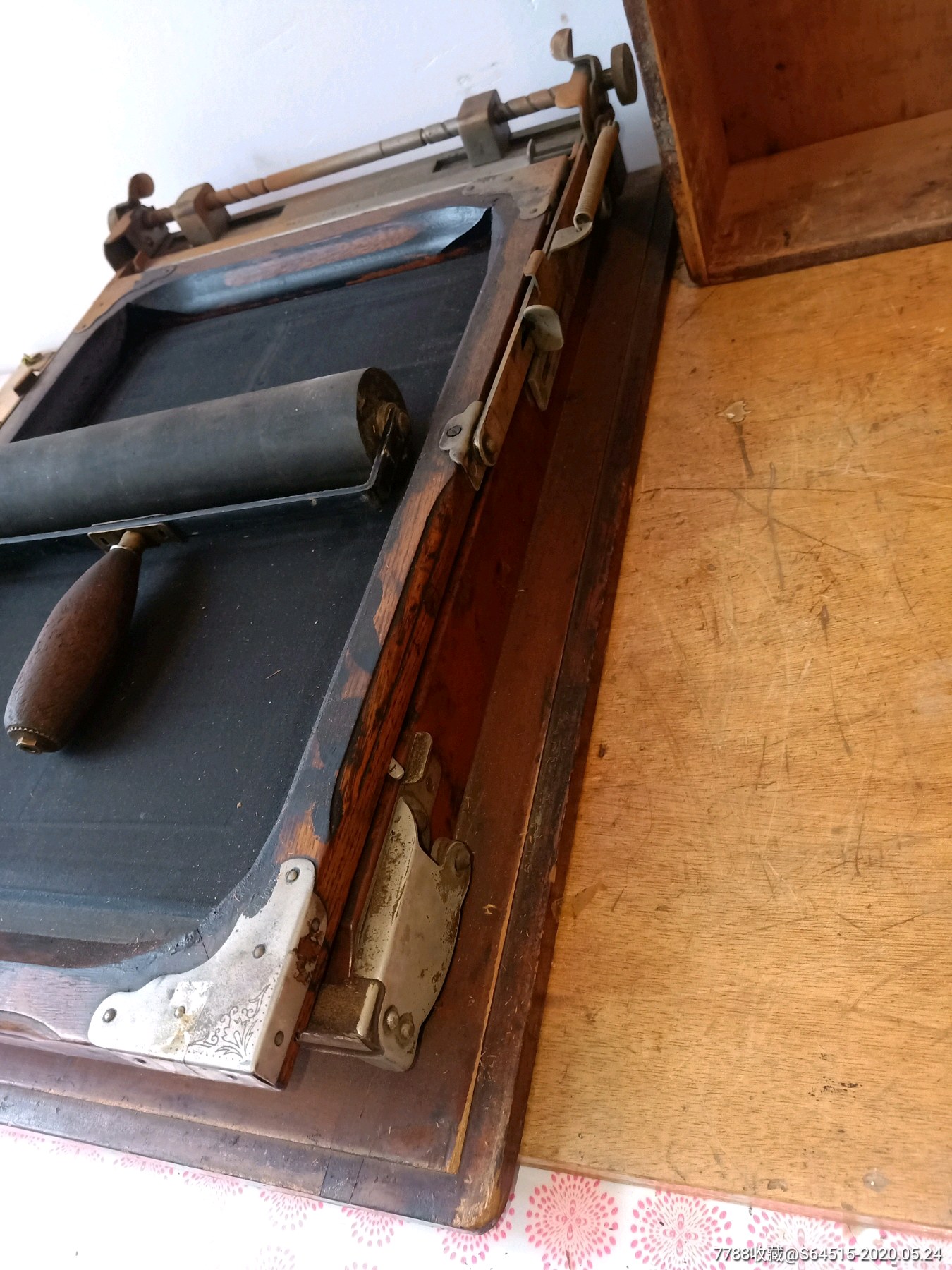 民国时期满洲时期,日本产油印机,印刷机