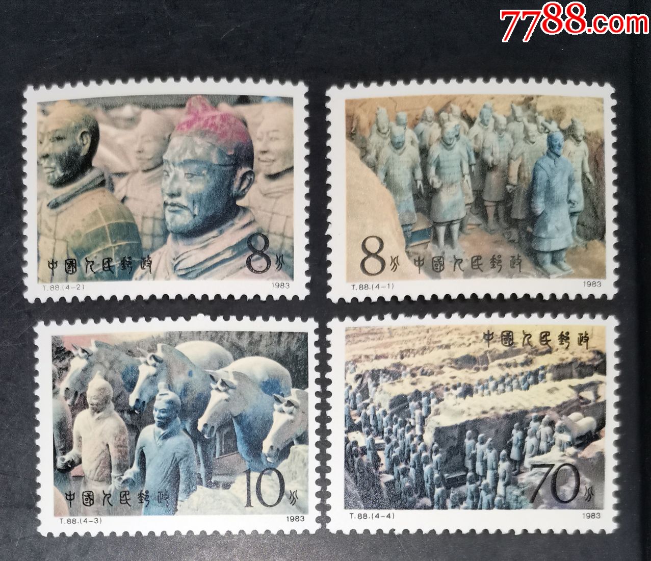 t88兵马俑-价格:38元-se73247113-新中国邮票-零售-7788收藏__收藏