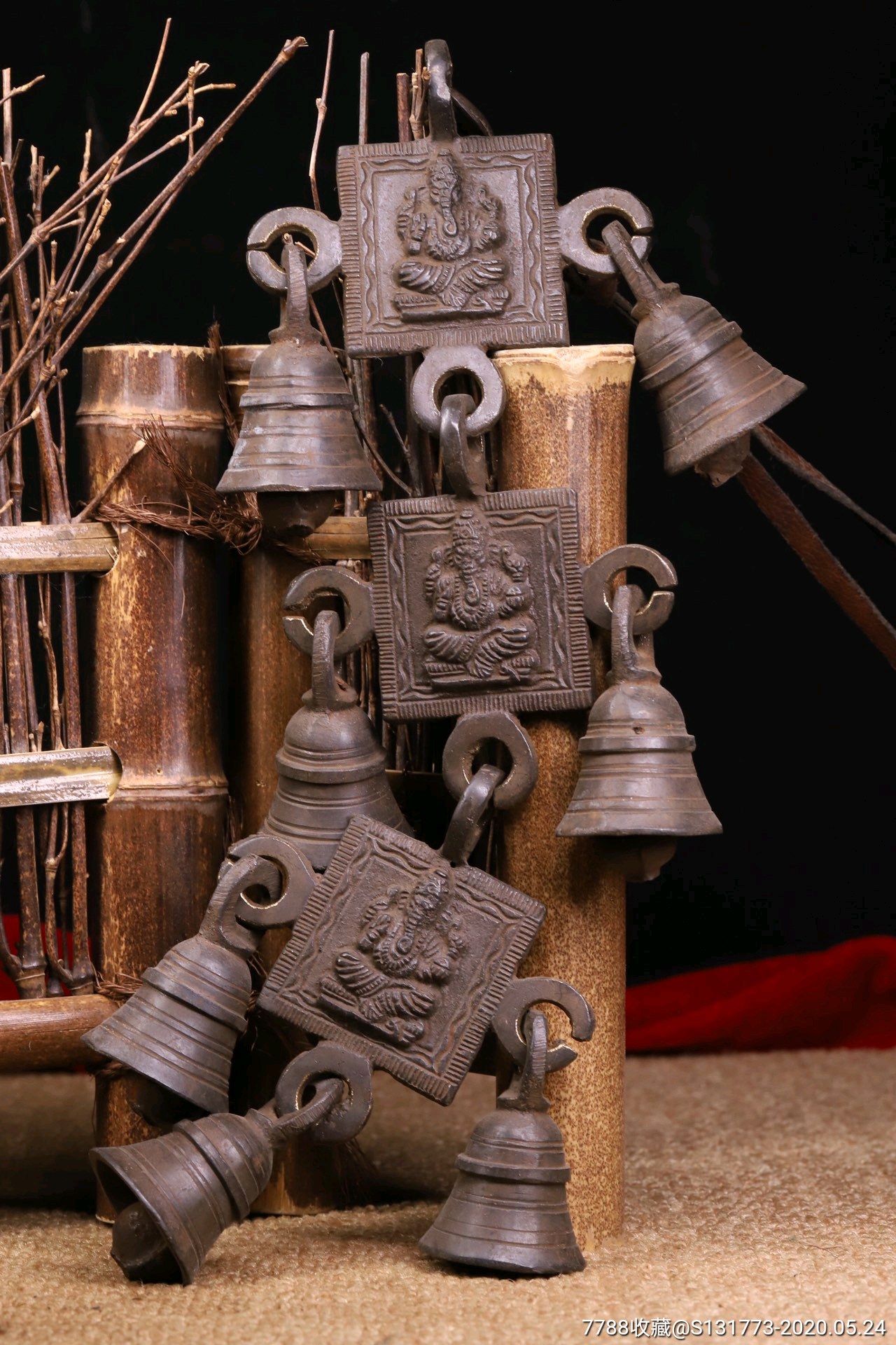 藏地老铜风铃挂铃_铜铃/铃铛_秘传藏饰【7788收藏__收藏热线】