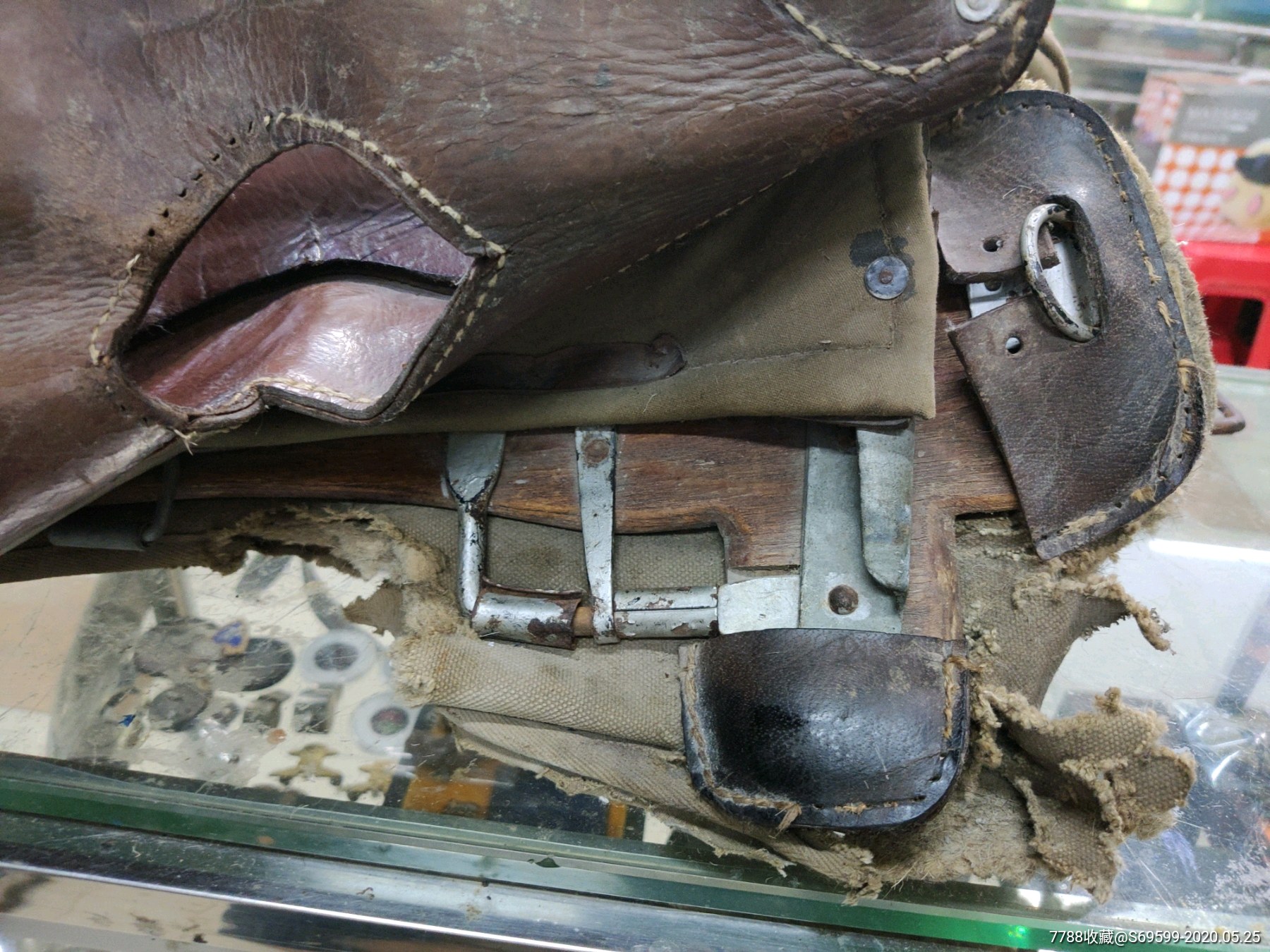 抗战遗留的日本骑兵马鞍