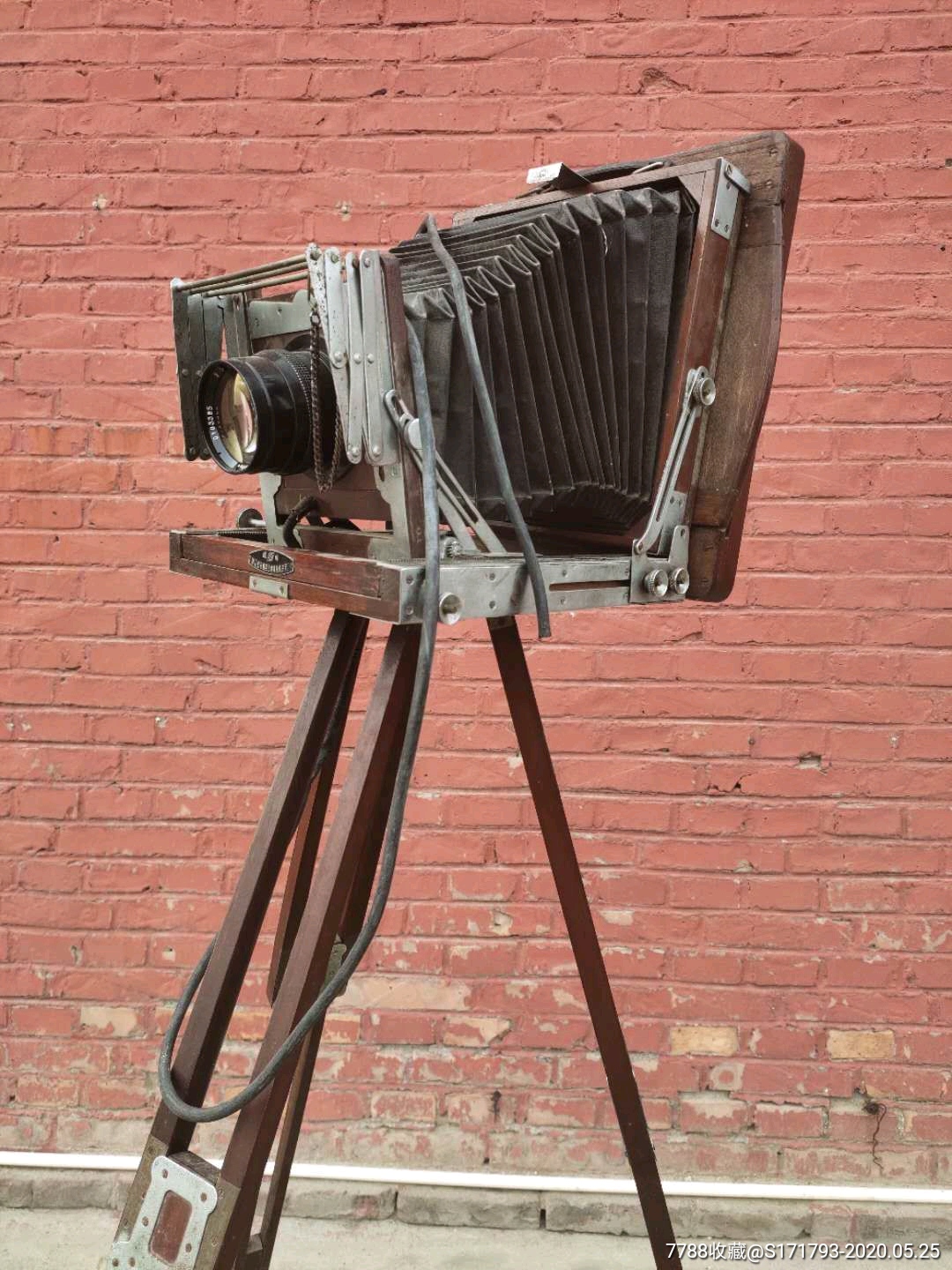 民国时期,环球牌,三角架照相机