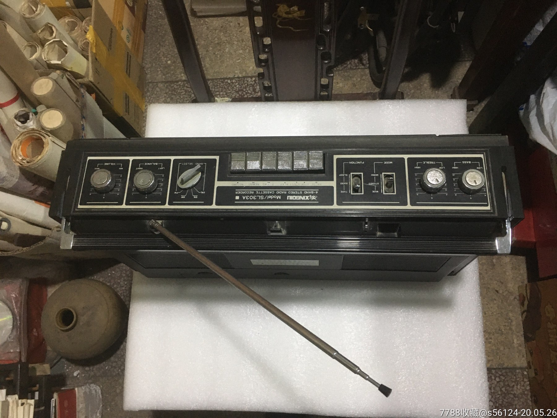 星球牌sl303a收录机(机器沉重)