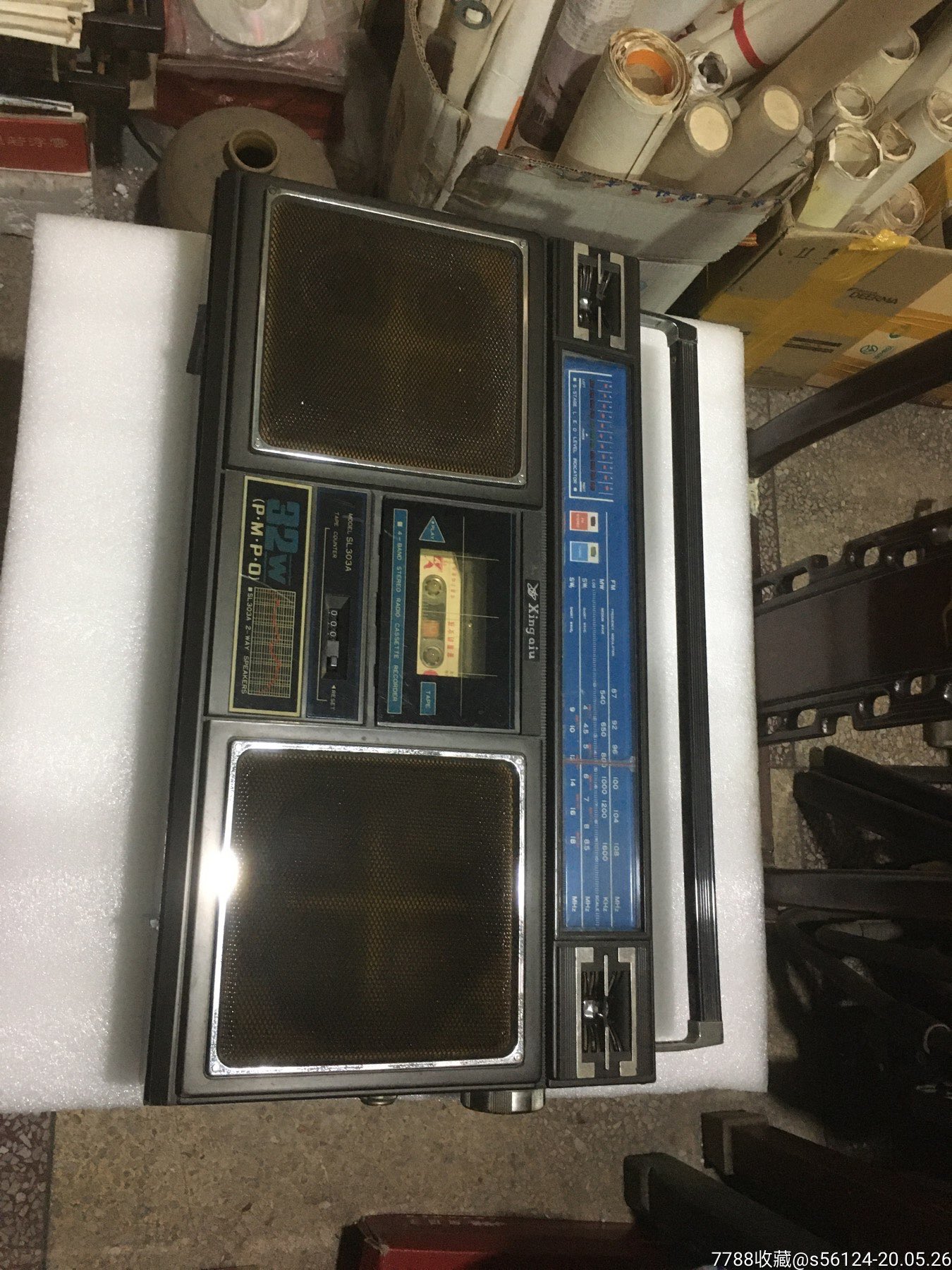 星球牌sl303a收录机(机器沉重)