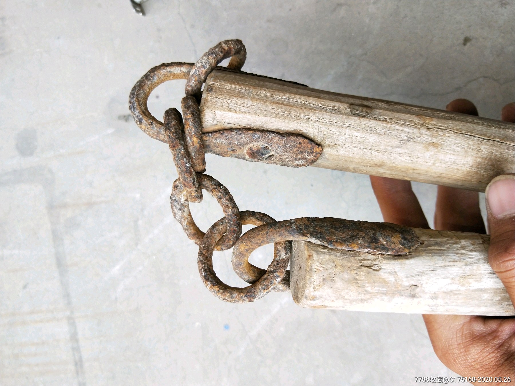 精品老木器双截棍