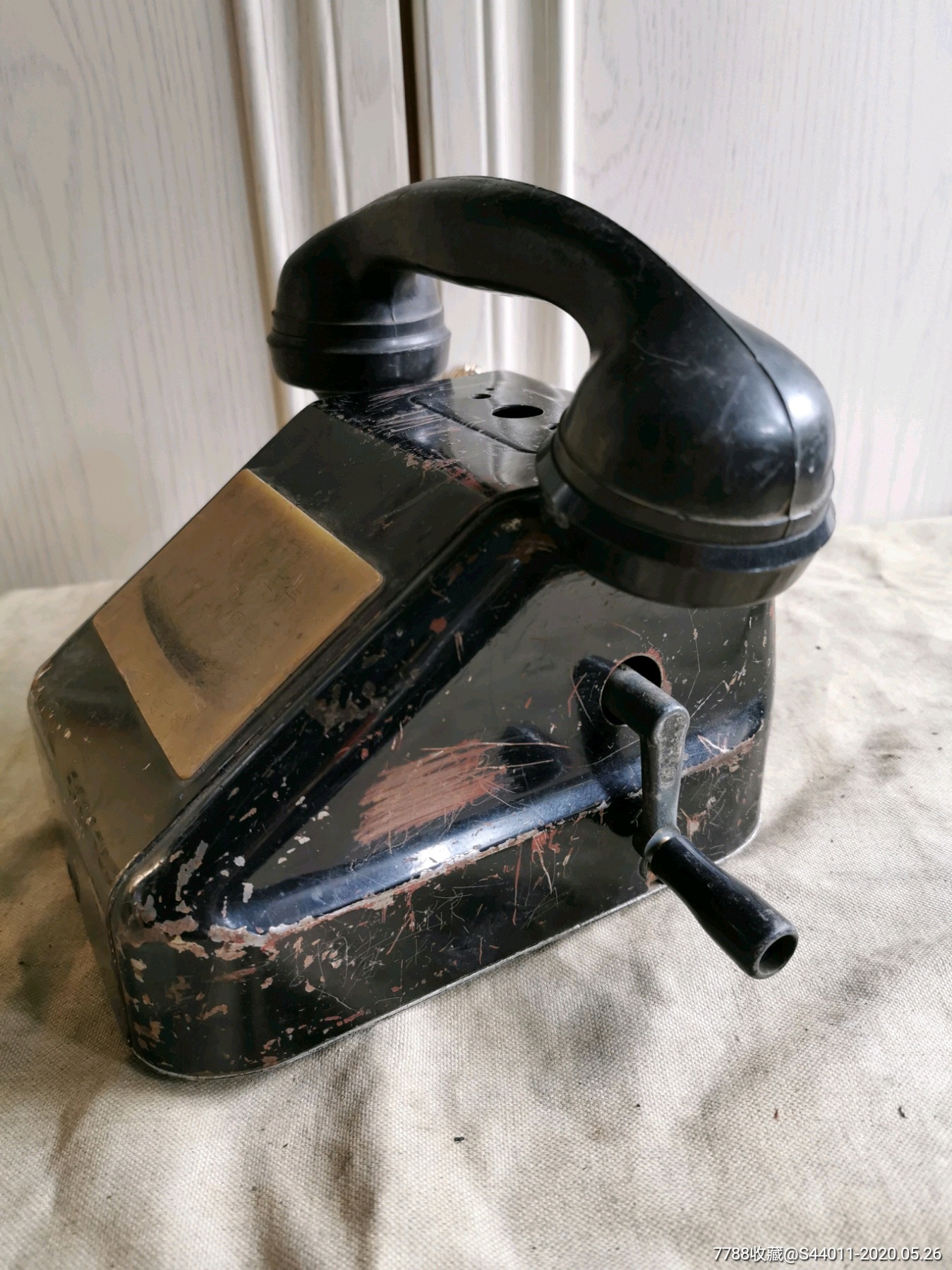 抗战时期手摇指挥电话