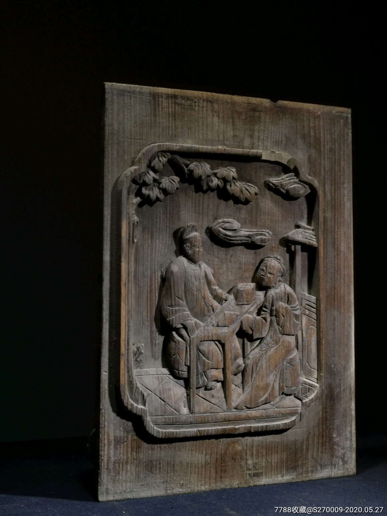 古代人文故事木雕