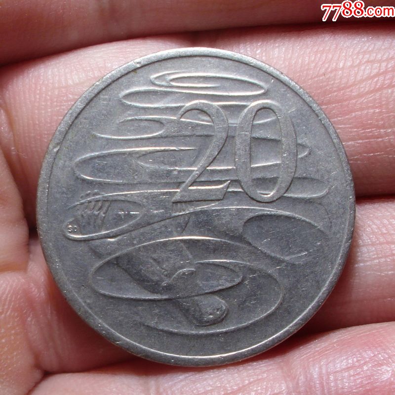 澳大利亚2001年硬币20分