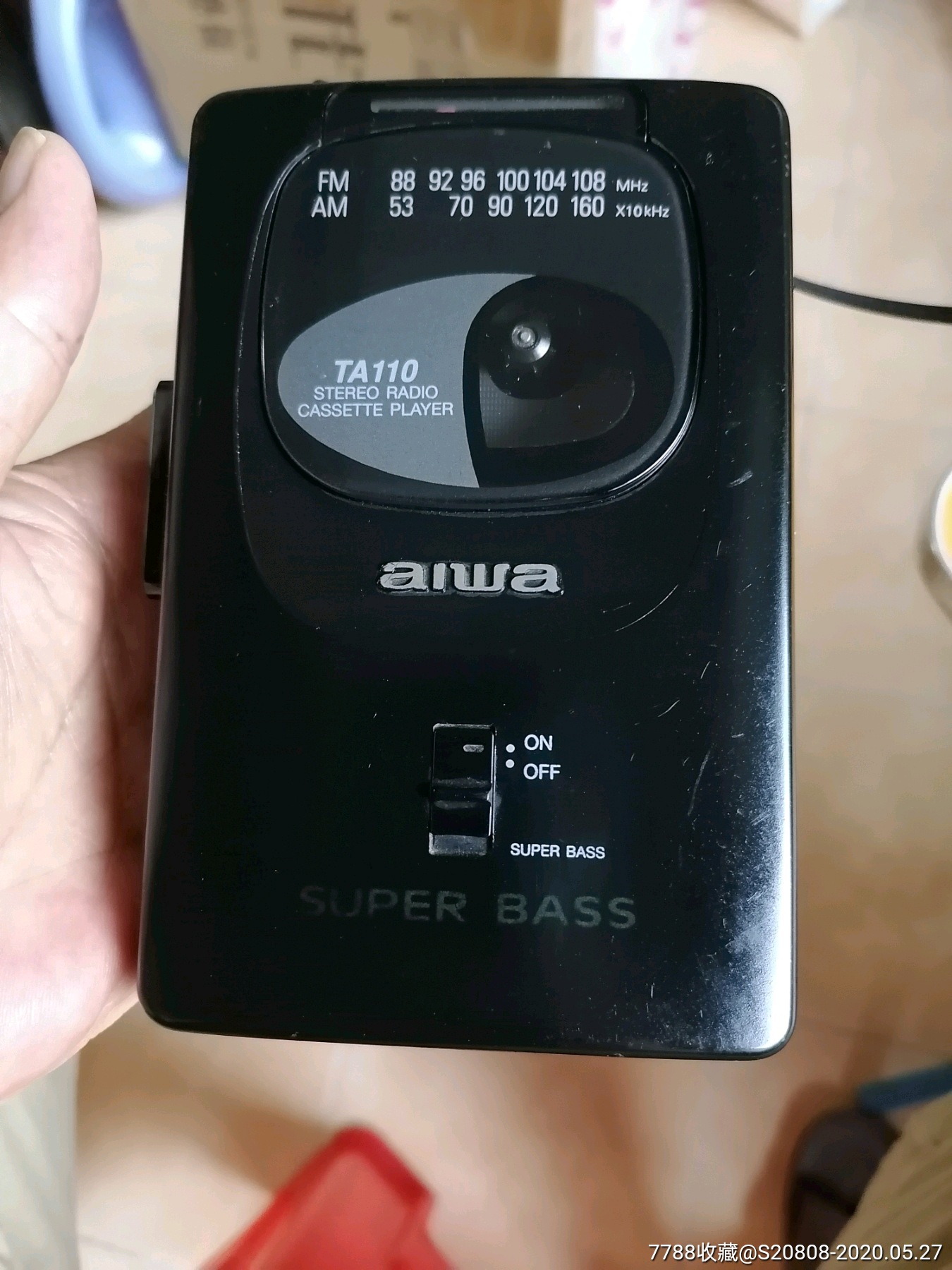 日本原装爱华磁带随身听