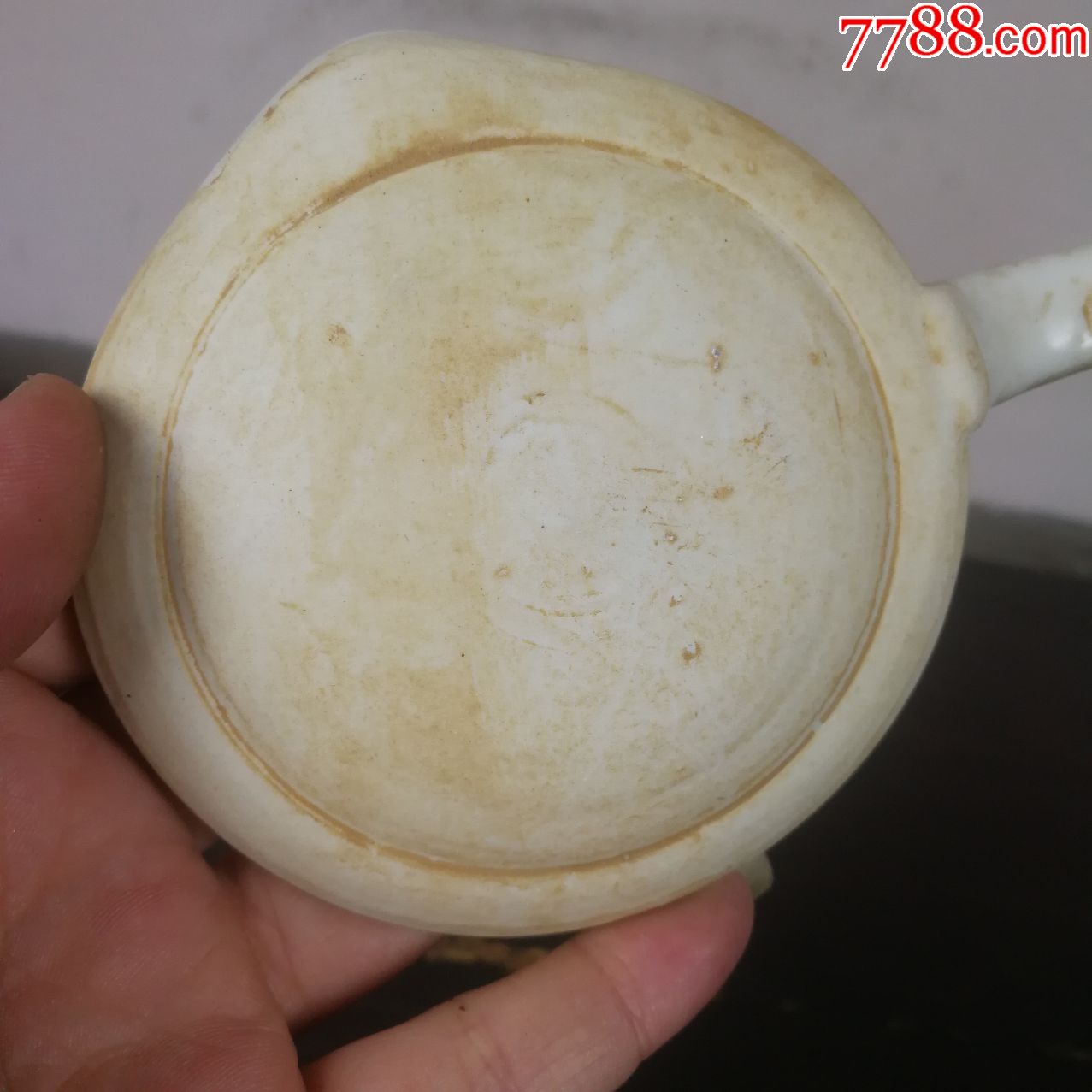 宋代白瓷酒具古玩老窑瓷器收藏古董高古瓷老物件完整漂亮保真包老