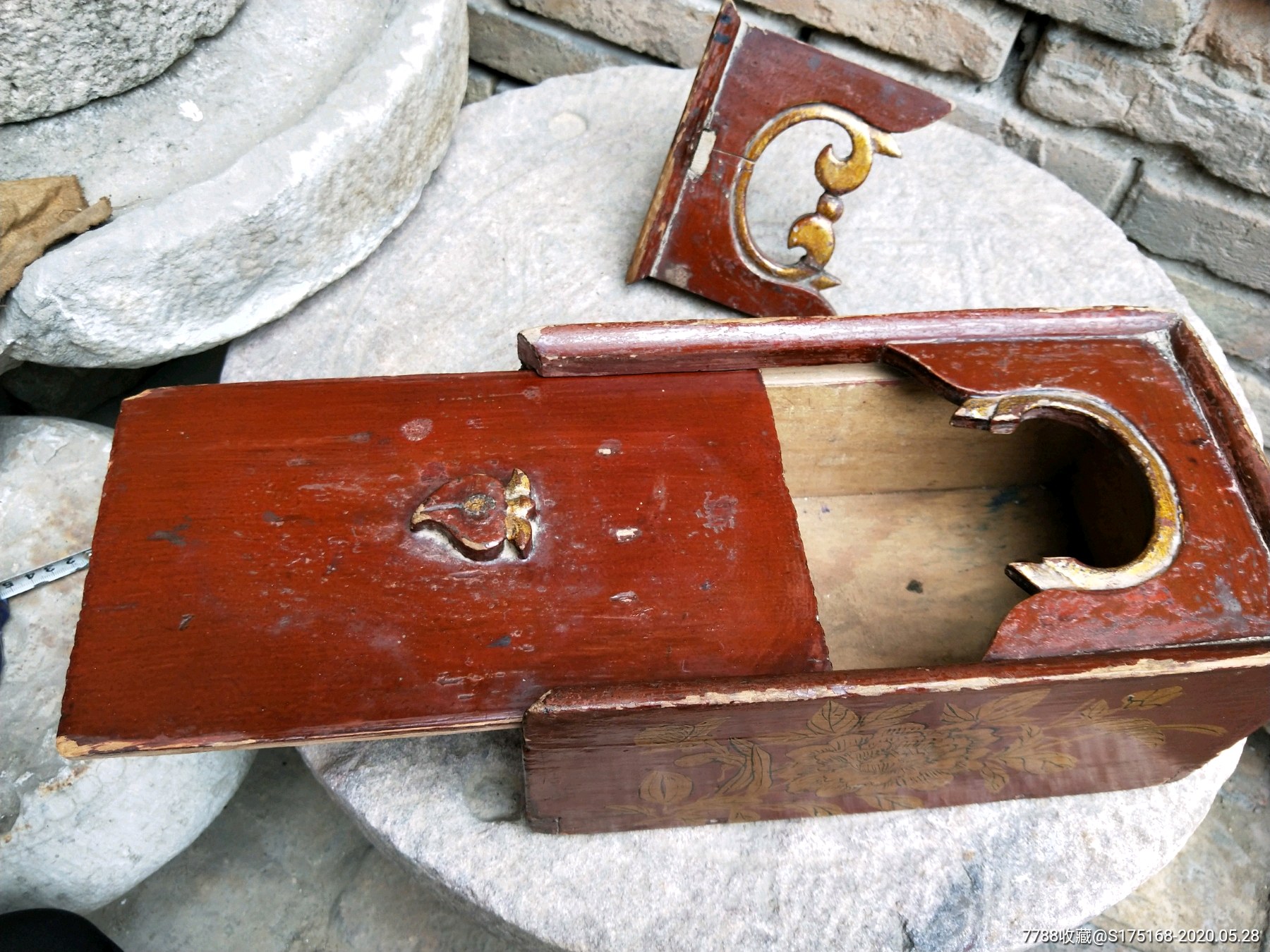 老木器机关盒子