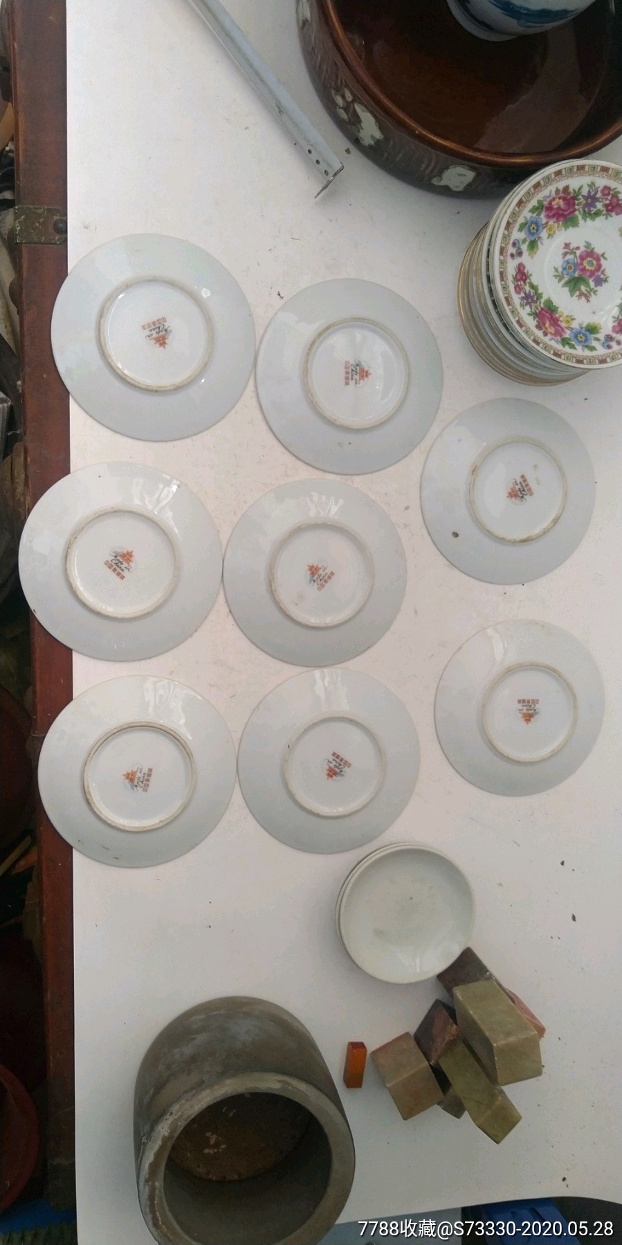 首页 零售 彩绘瓷/彩瓷 >> 80年代,景德镇回归小碟