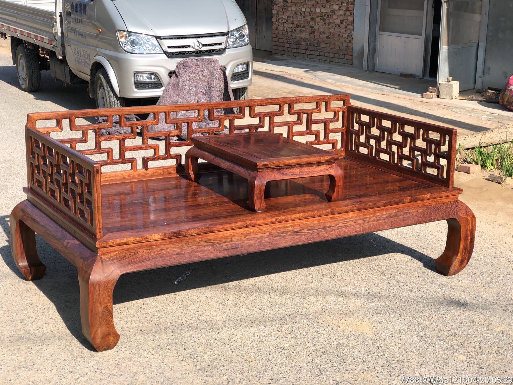 黄花梨罗汉床古典家具仿古家具