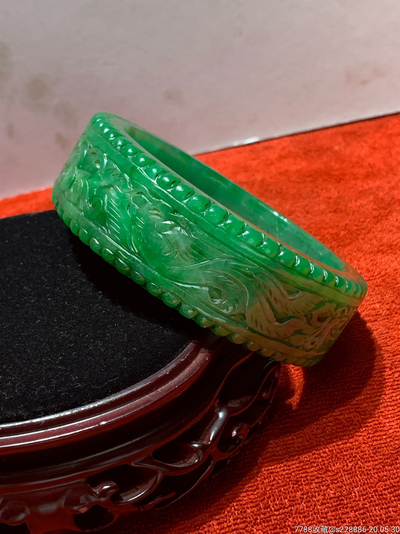 龙凤翠手镯-翡翠/缅甸玉-7788旧货商城