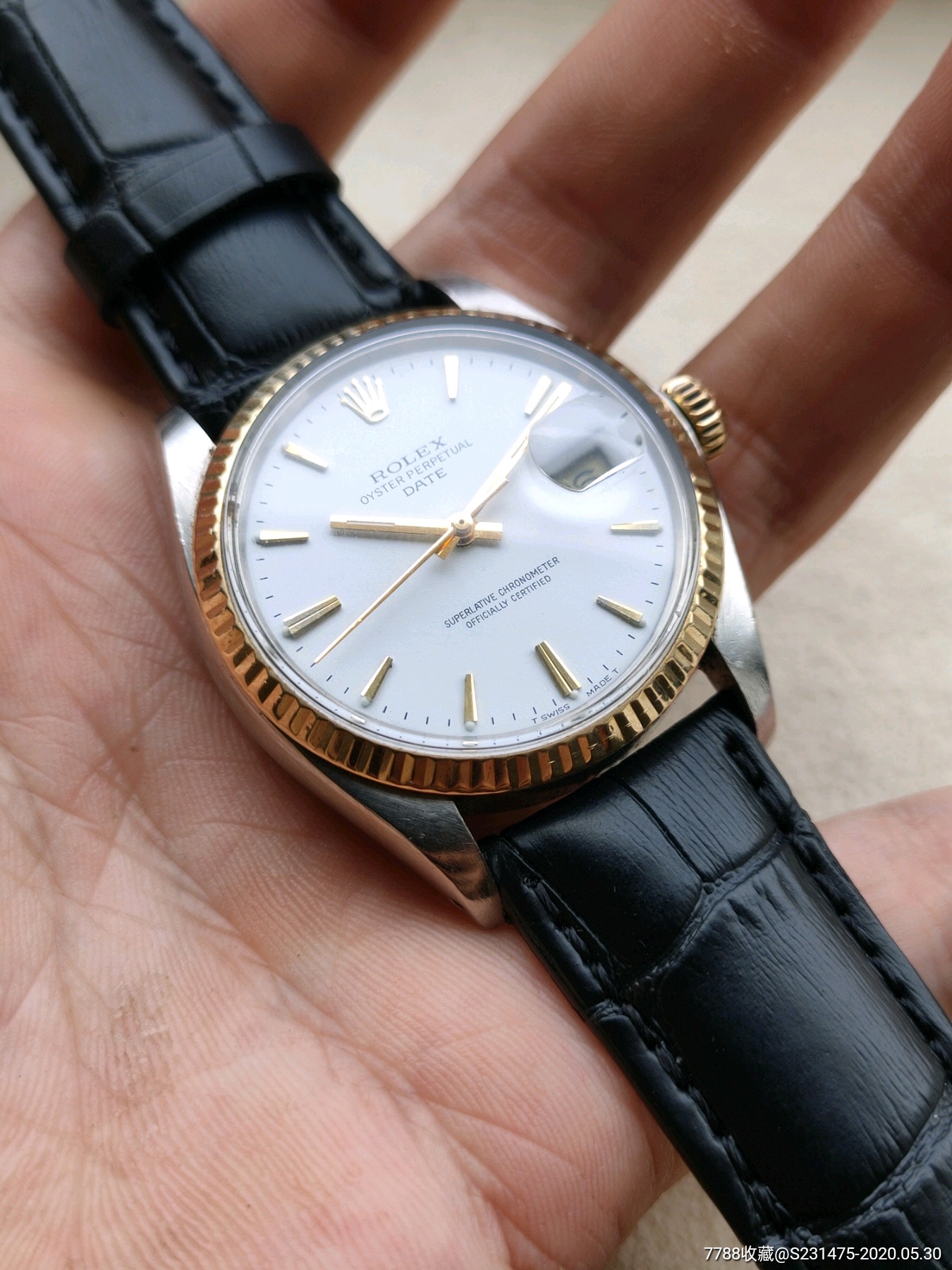 古董劳力士全自动机械男表1560机芯