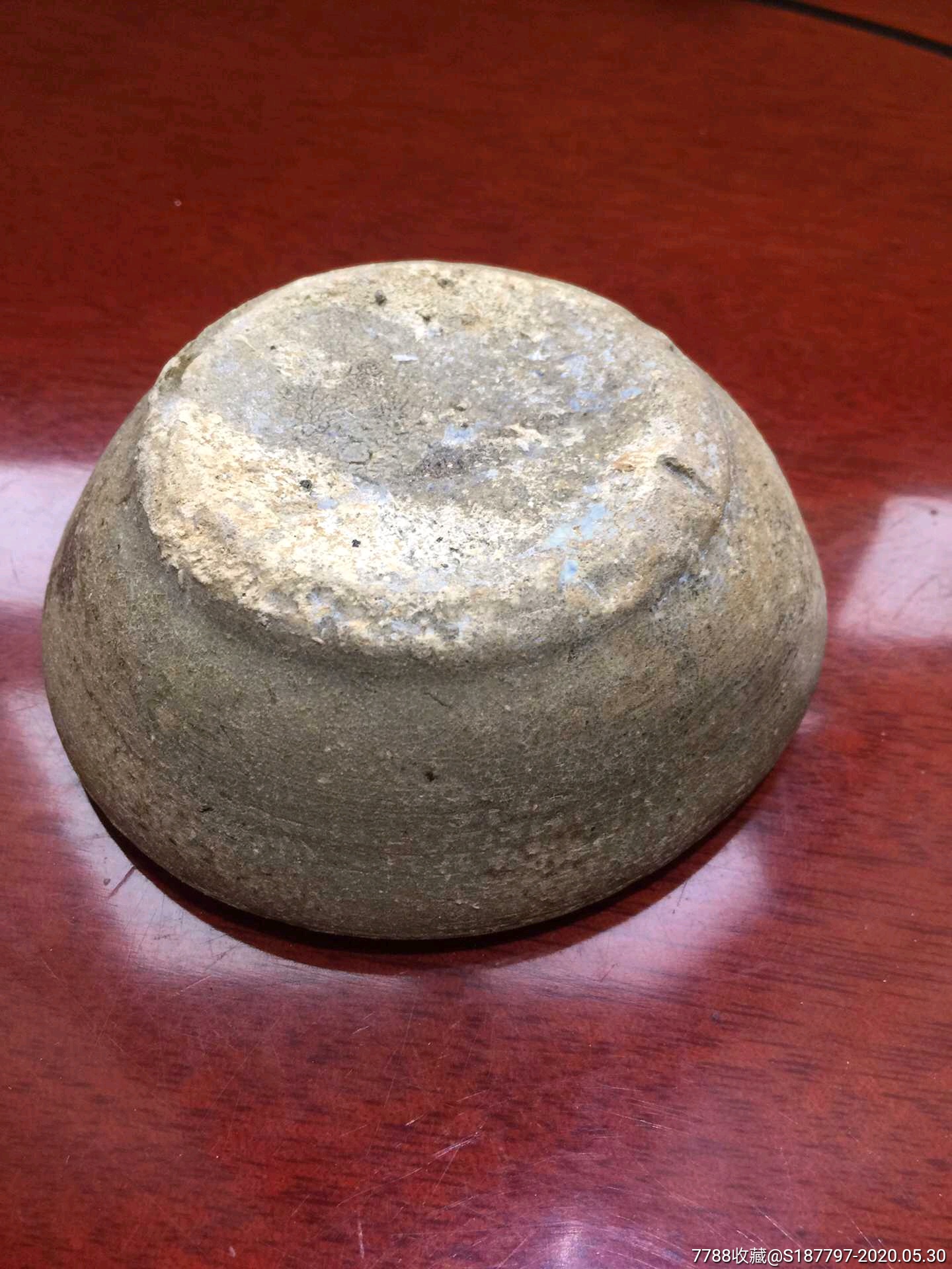 春秋-原始瓷旋纹碗